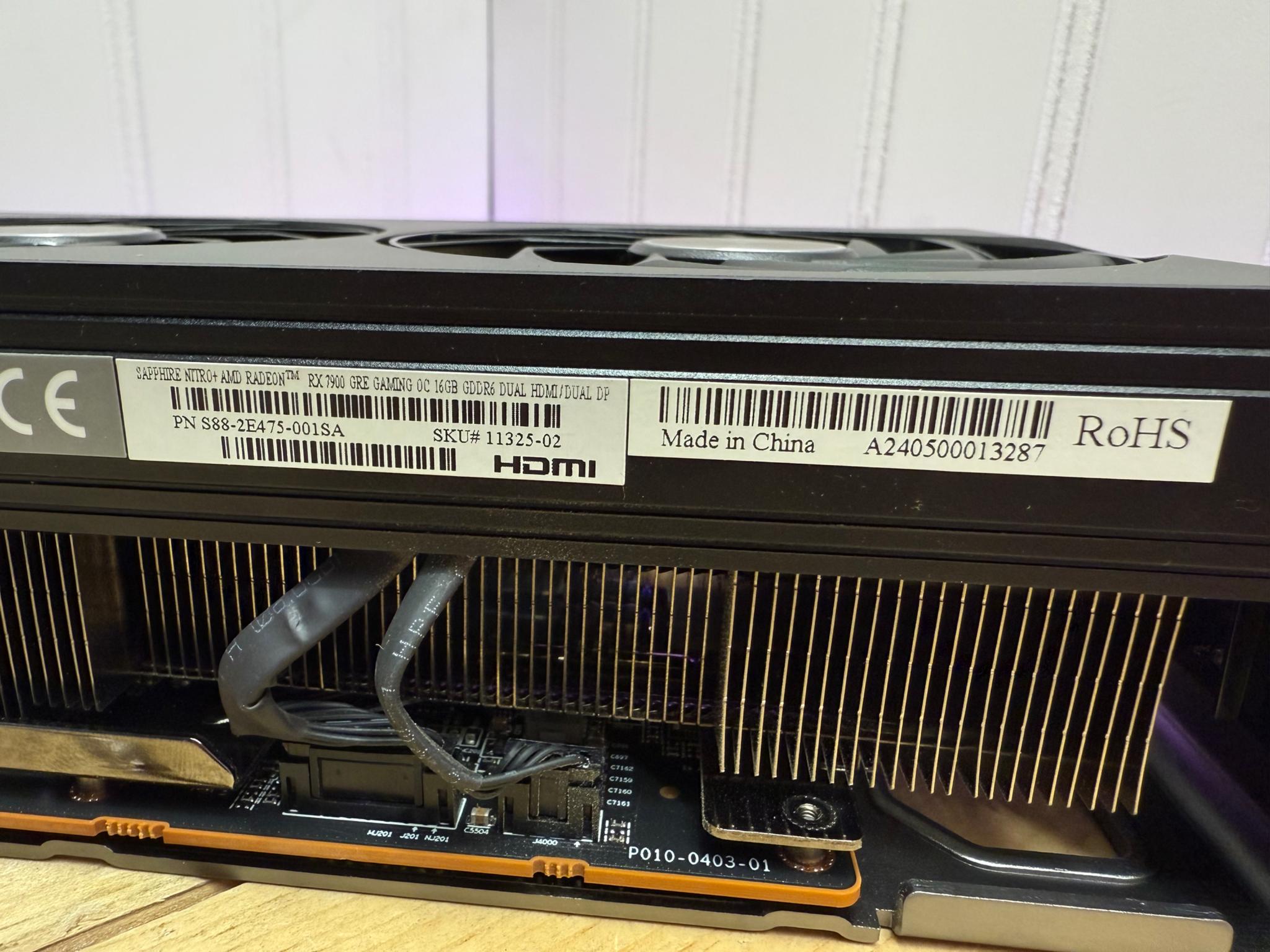 SAPPHIER NITRO+ RMA Replacement 7900GRE