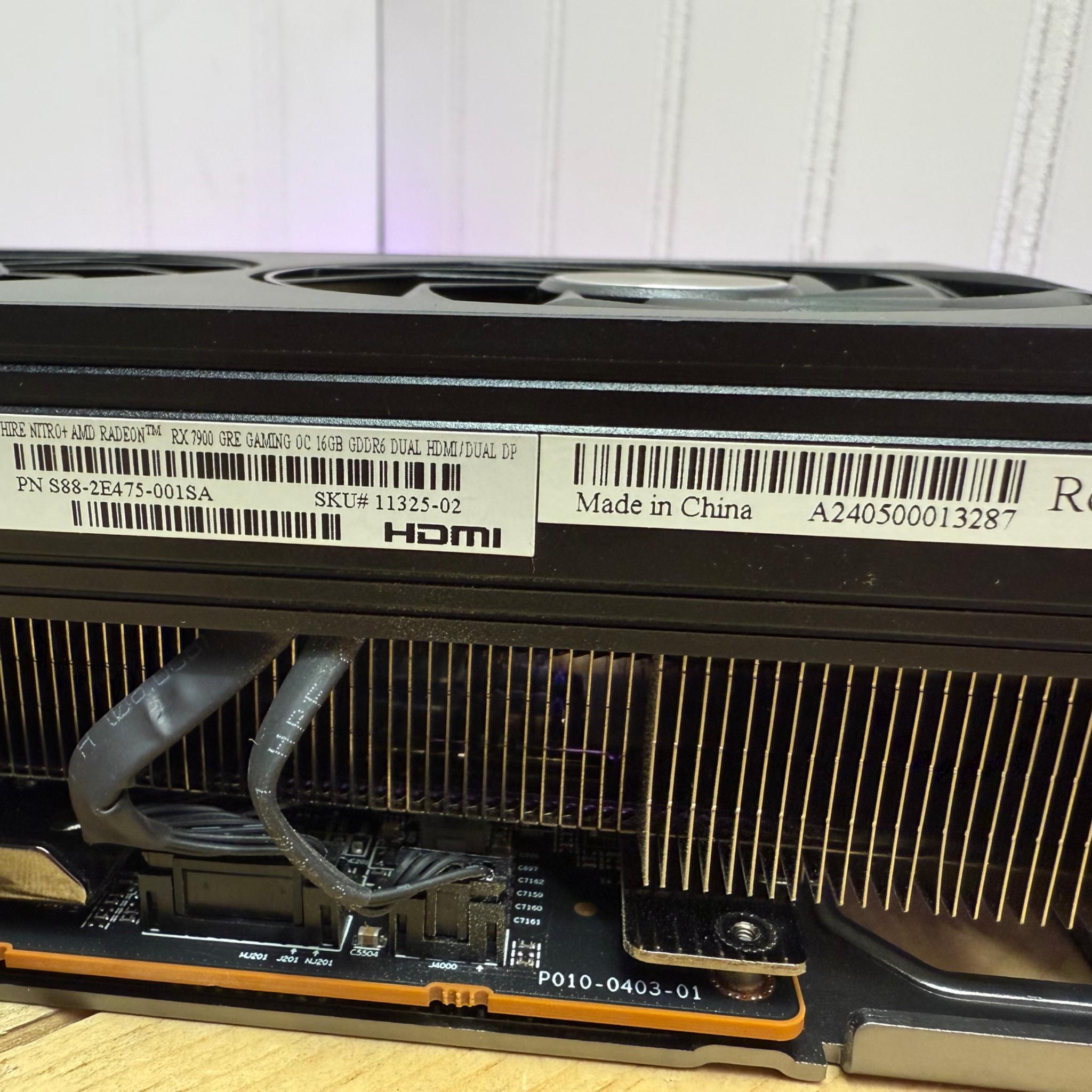 SAPPHIER NITRO+ RMA Replacement 7900GRE