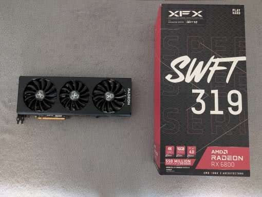 RX 6800 16GB XFX 319 Swift