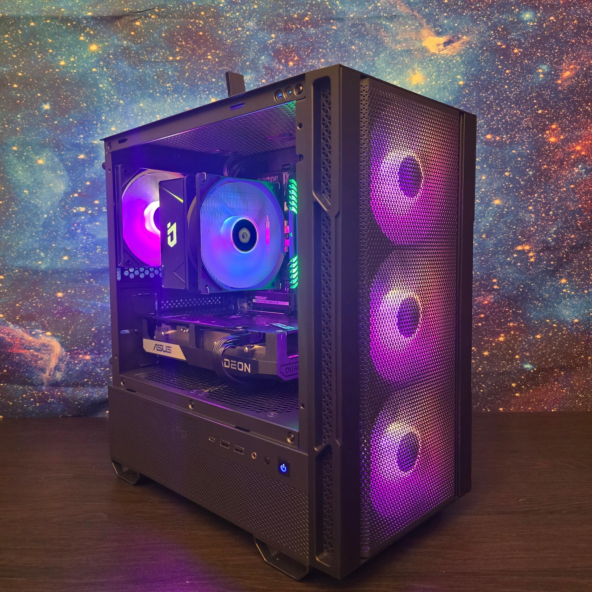 MID LEVEL 1080P PC | RX 6600 8GB | Ryzen 5 5500 | B550M | 16GB DDR4
