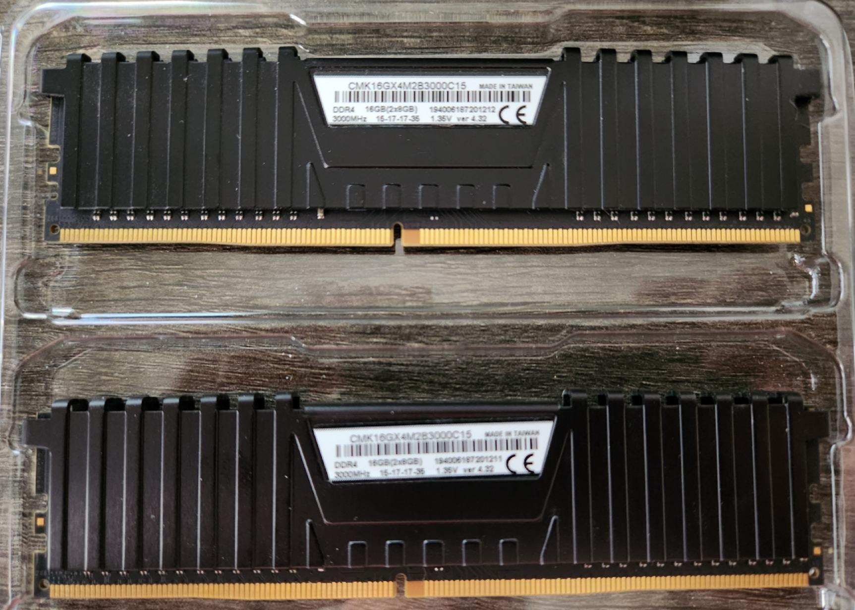 Corsair Vengeance LPX 16GB (2x8GB) DDR4 DRAM 3000MHz C15