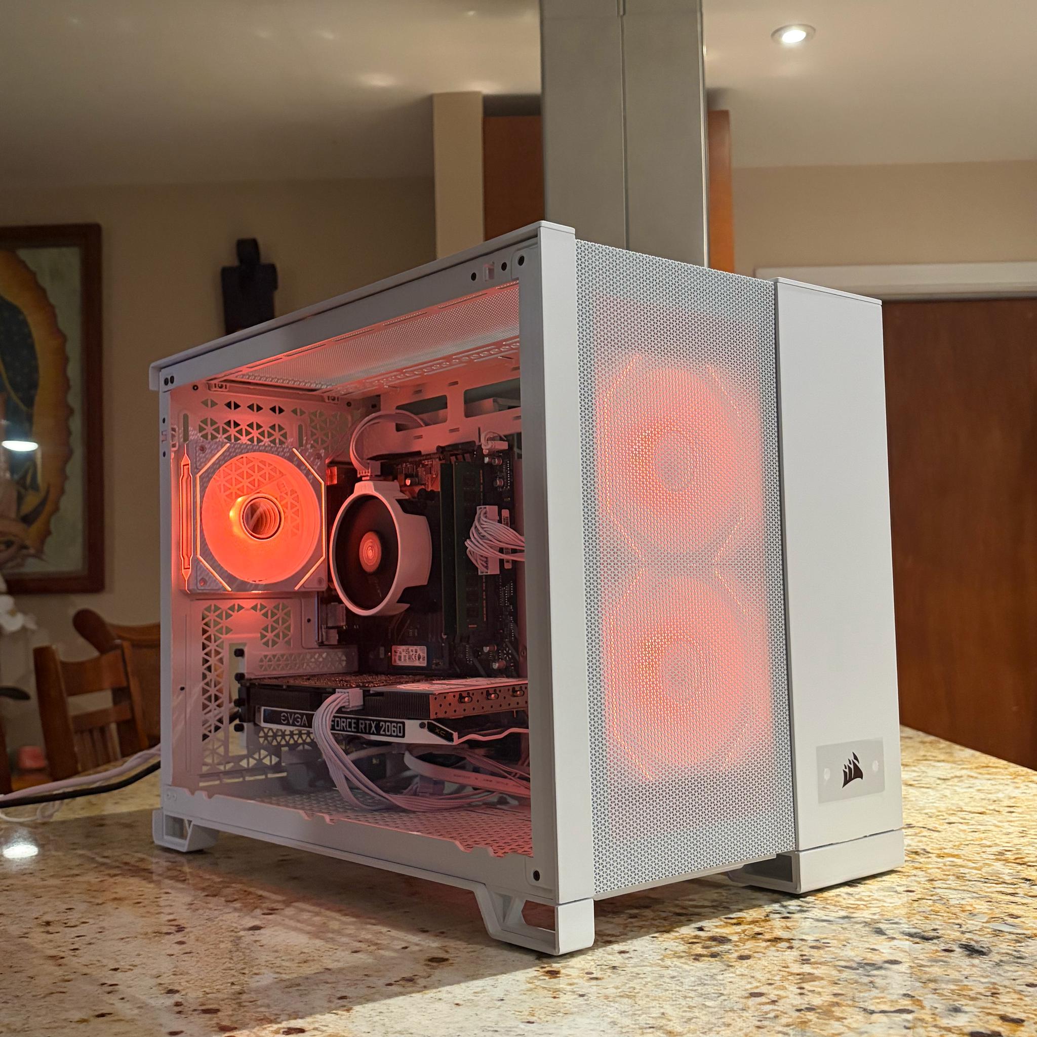 White Gaming PC | RTX 2060 6GB | RYZEN 7 2700X| 16GB RAM | 500GB SSD | Wi-Fi + Bluetooth