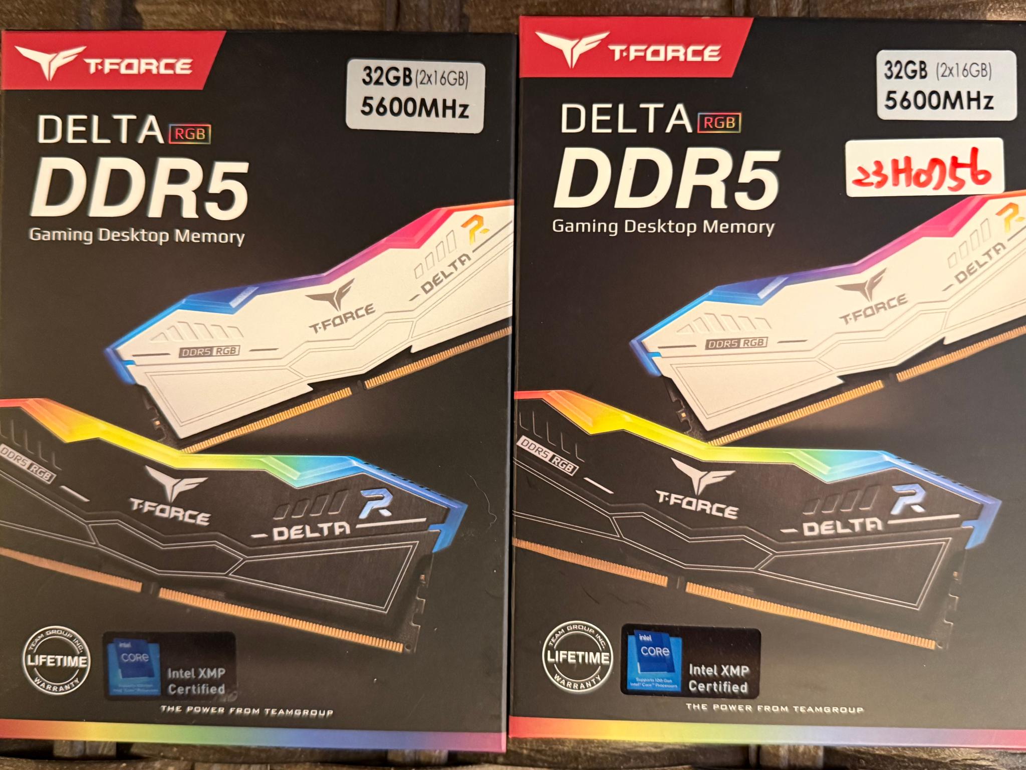 TEAMGROUP T-Force Delta RGB 32GB DDR5-5600 (2x16GB)