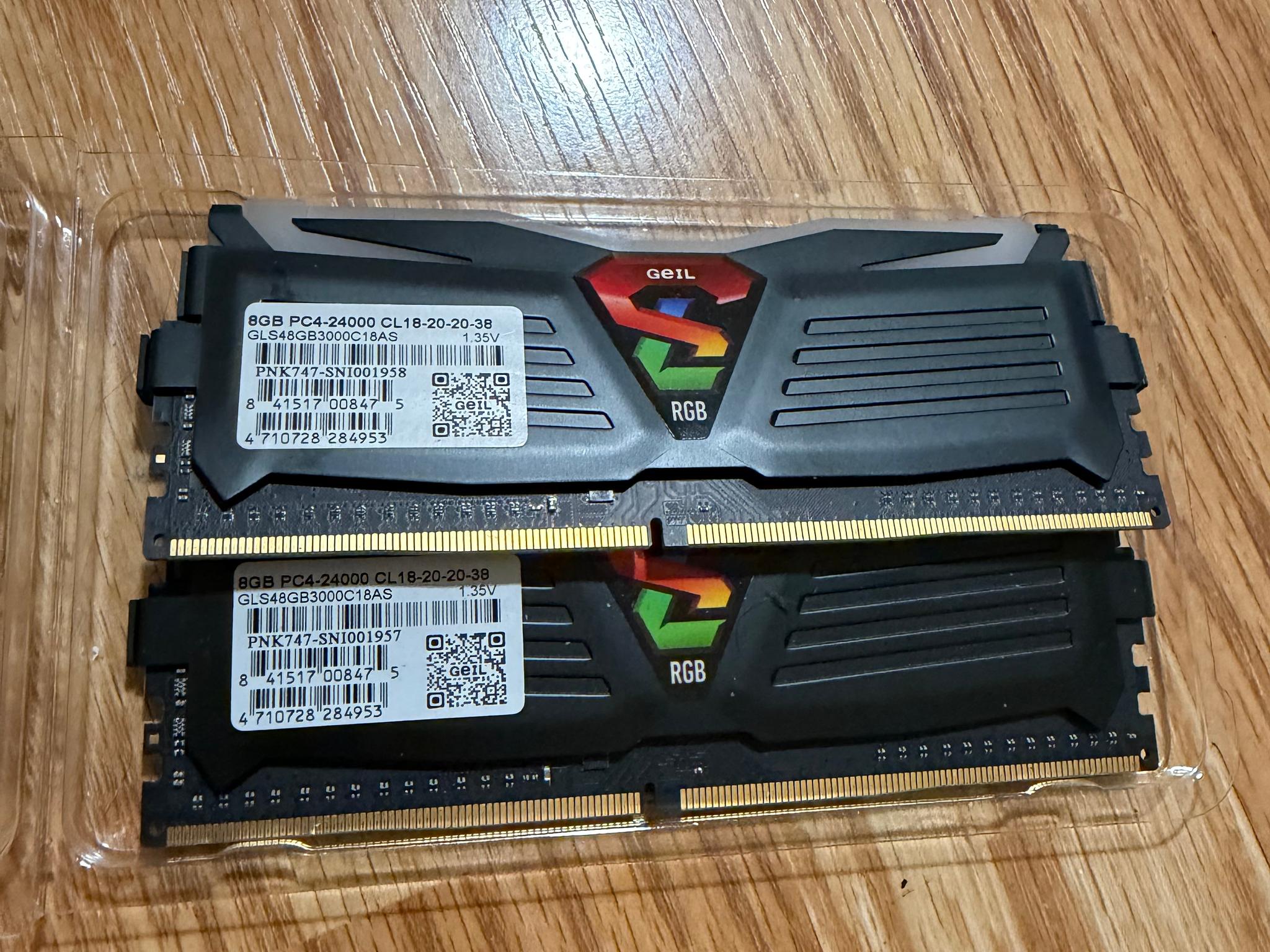 GeIL Super Luce RGB Sync RAM (2x 8gb)