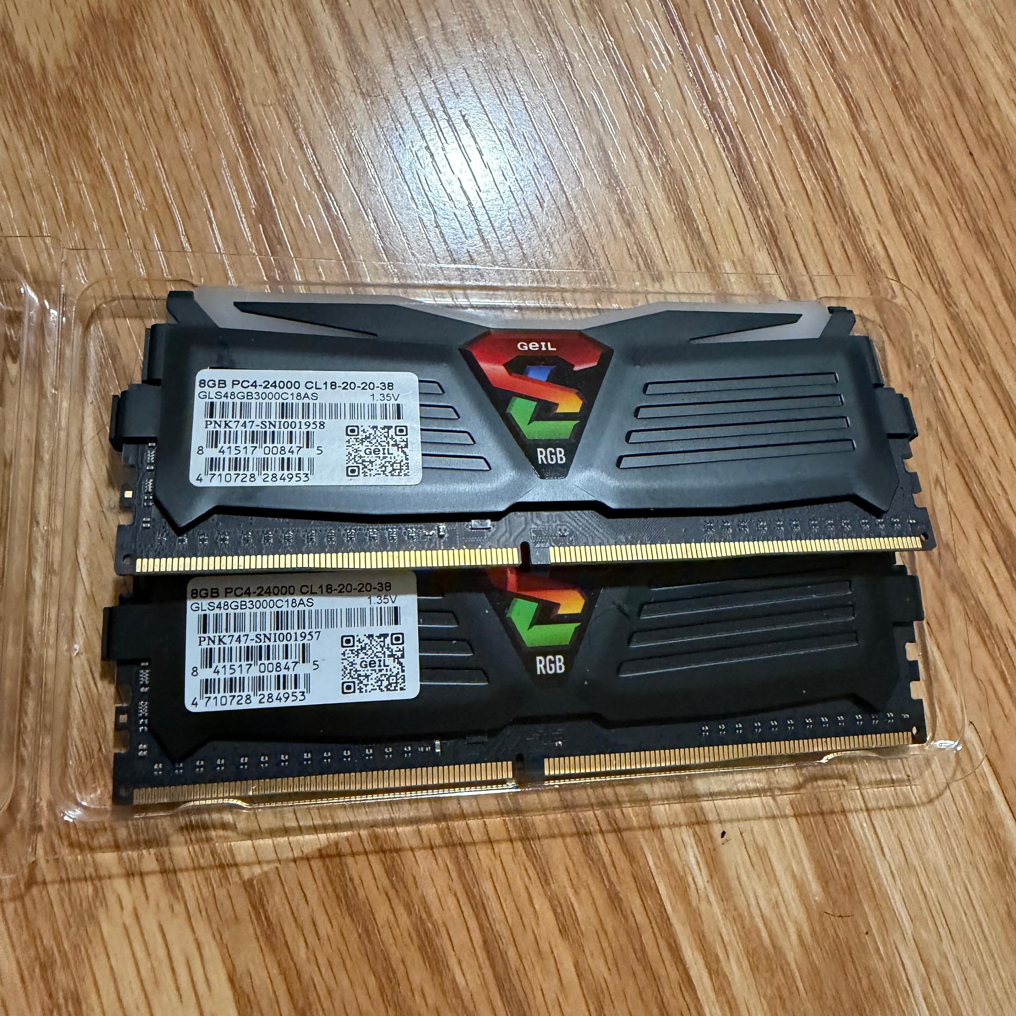 GeIL Super Luce RGB Sync RAM (2x 8gb)