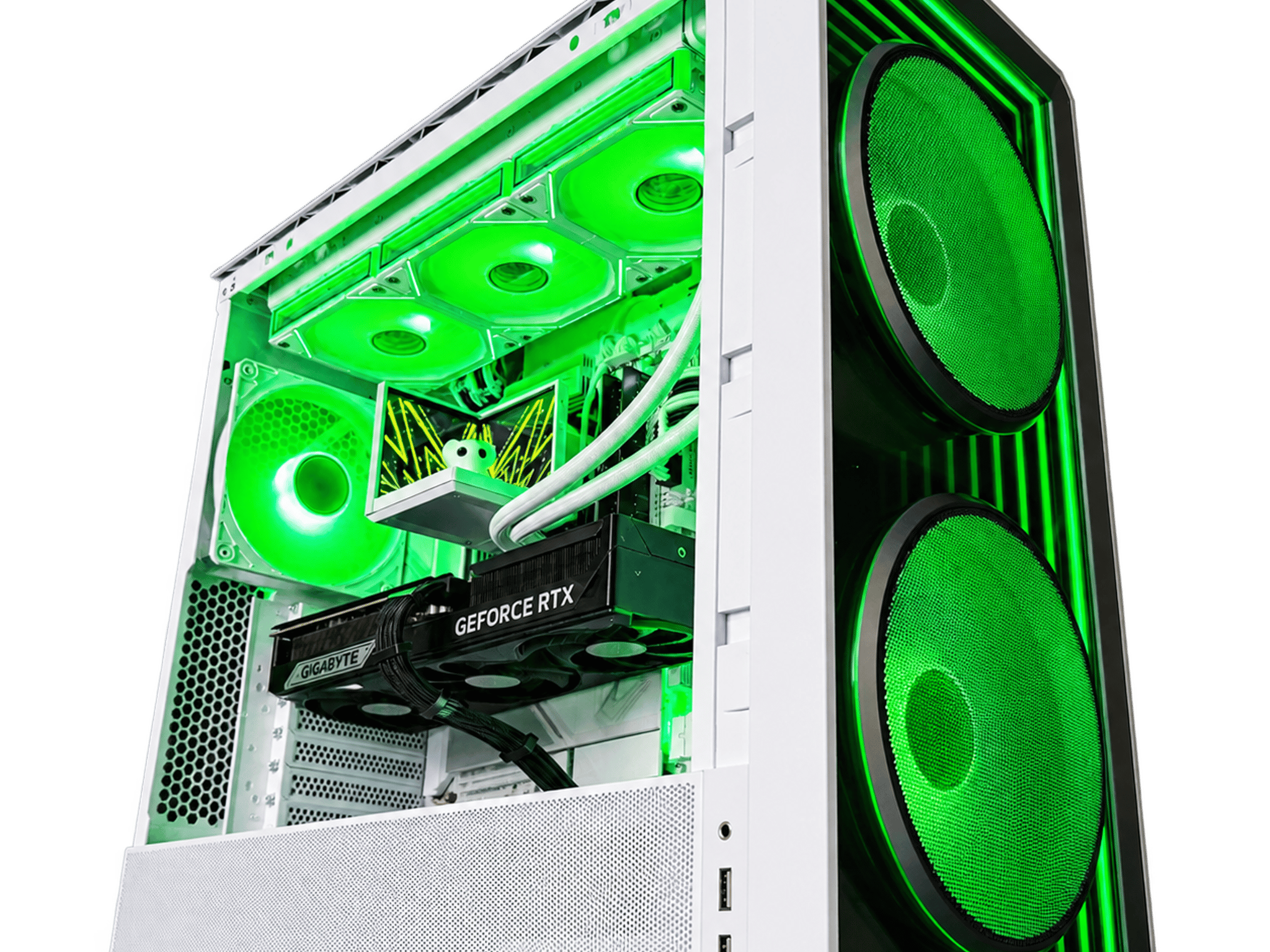 🐘❄️ IVORY TUSK ❄️🐘Ryzen 7 9850X3D| RTX 5080| 64 GB DDR5| 4.75TB NVMe| 1000W Platinum PSU