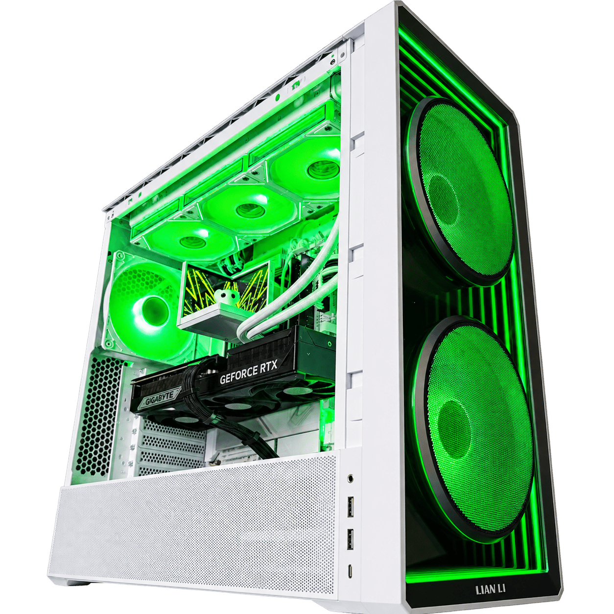 🐘❄️ IVORY TUSK ❄️🐘Ryzen 7 9850X3D| RTX 5080| 64 GB DDR5| 4.75TB NVMe| 1000W Platinum PSU