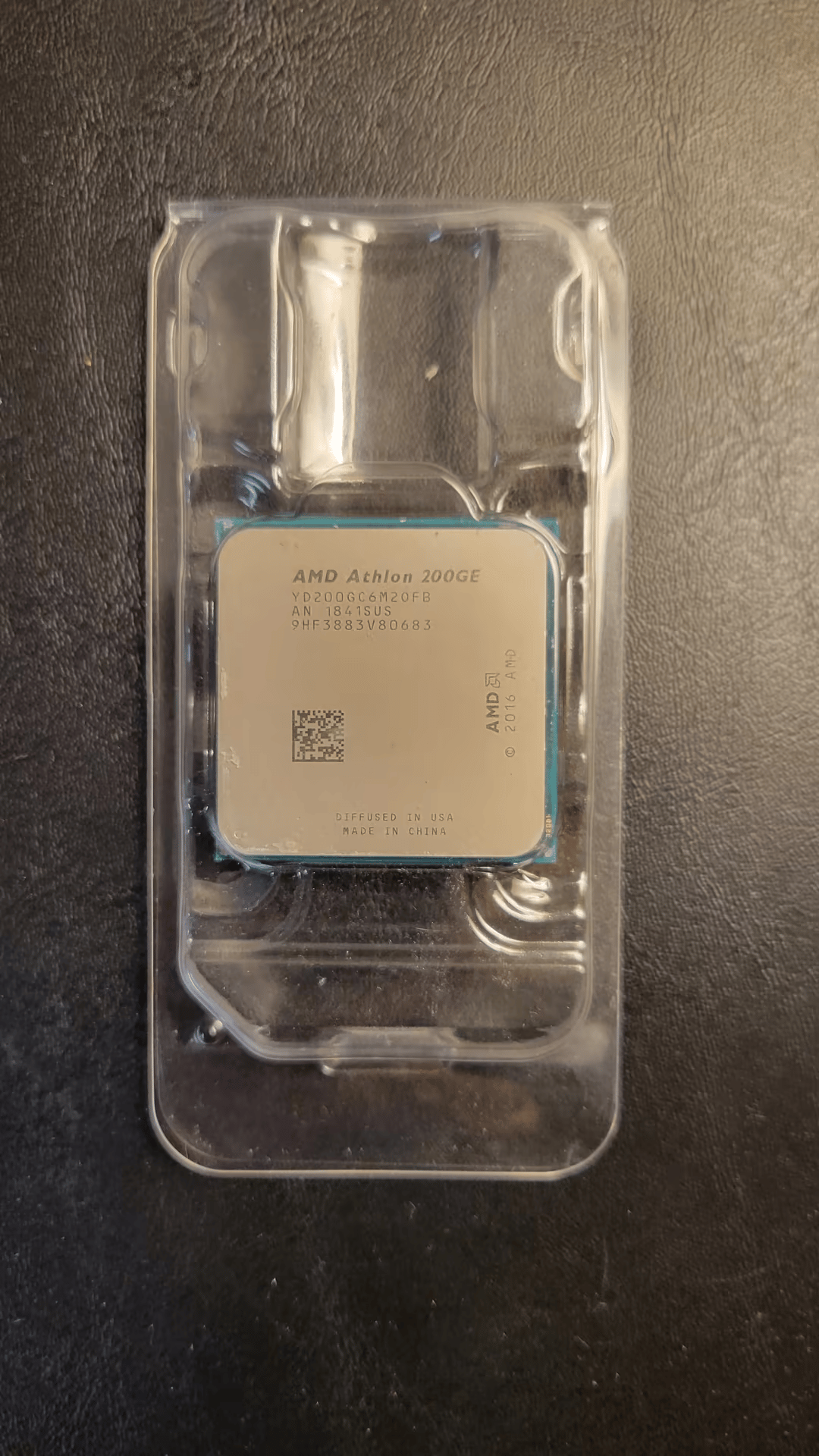 AMD Athlon 200GE AM4 APU 2C/4t 3.2 GHz