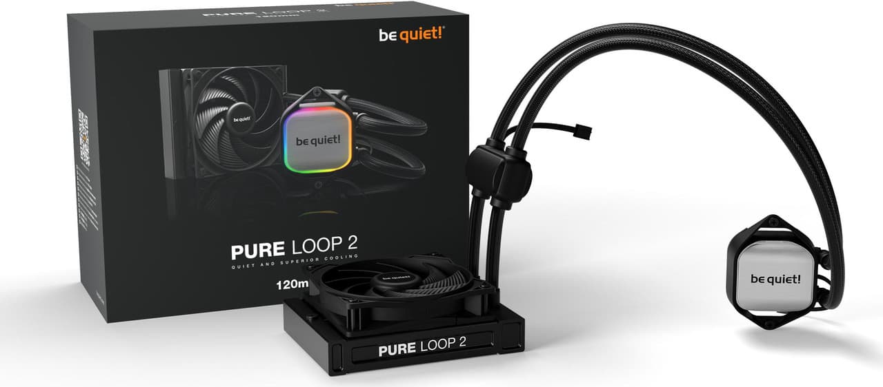 Be Quiet! Pure Loop 2 120mm Fan All-In-One CPU Liquid Cooler