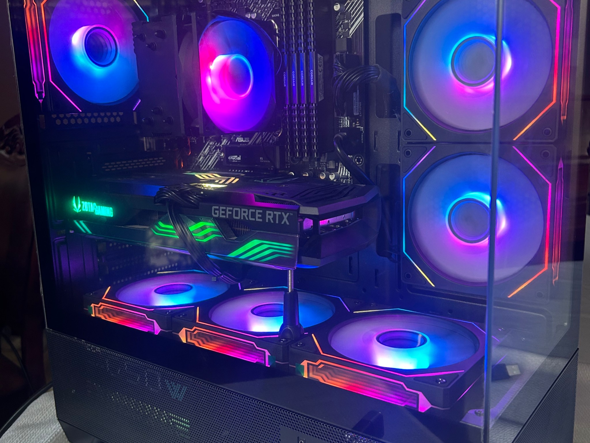 RTX 3070 Gaming PC | 32GB DDR4 | 1TB NVMe SSD | Ryzen 5 3600X | ARGB Build