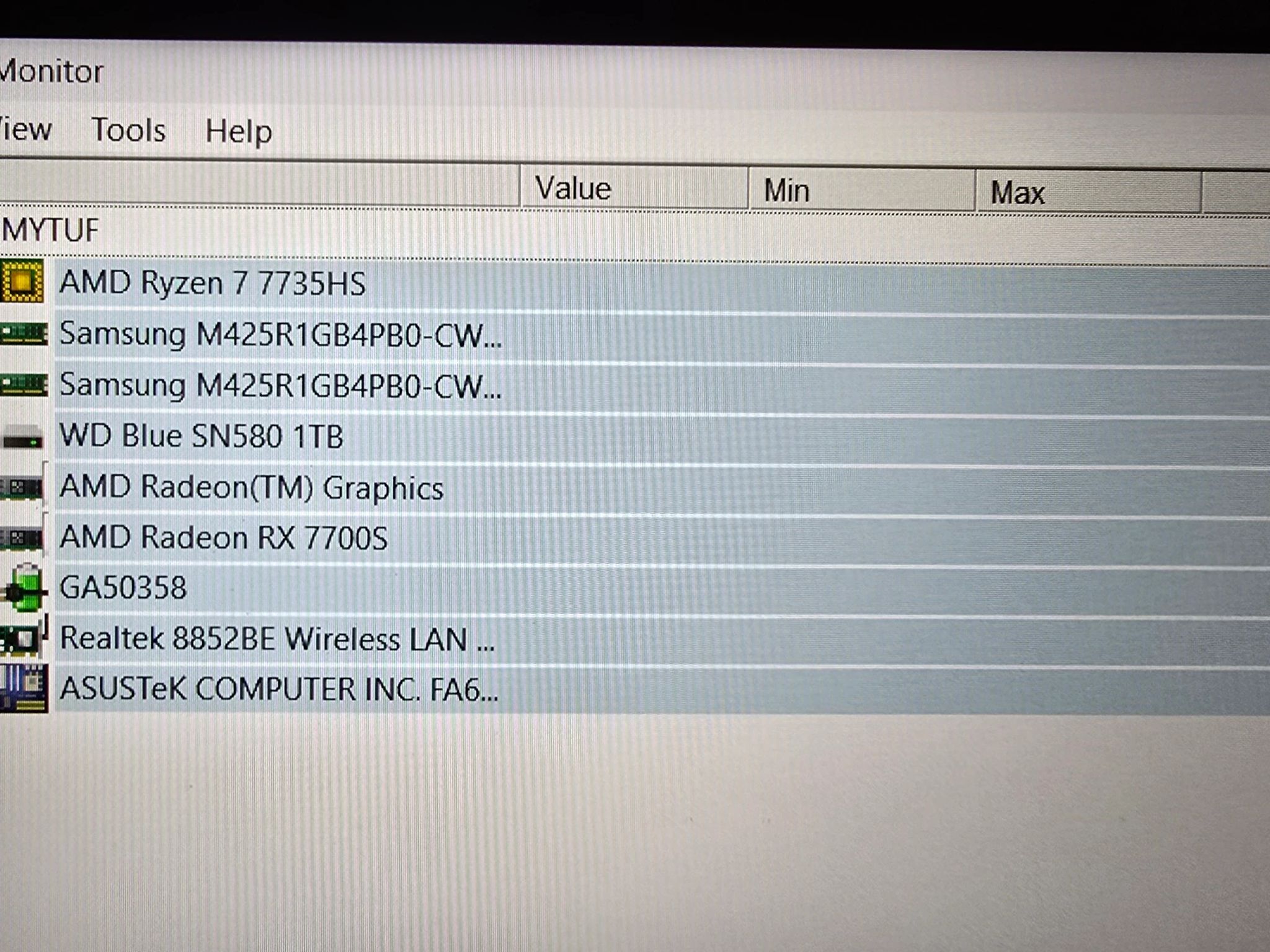 ASUS TUF Gaming Laptop