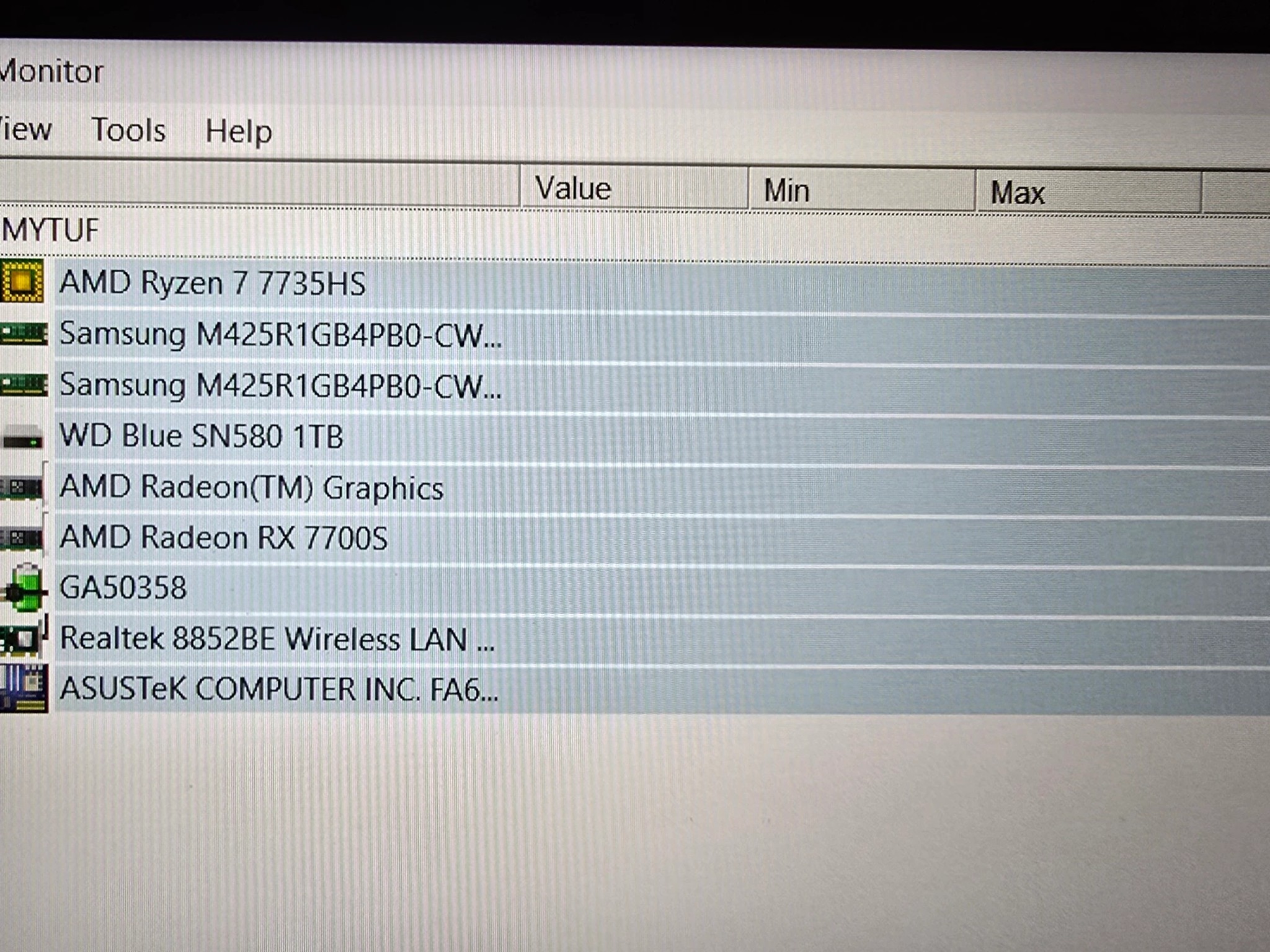ASUS TUF Gaming Laptop
