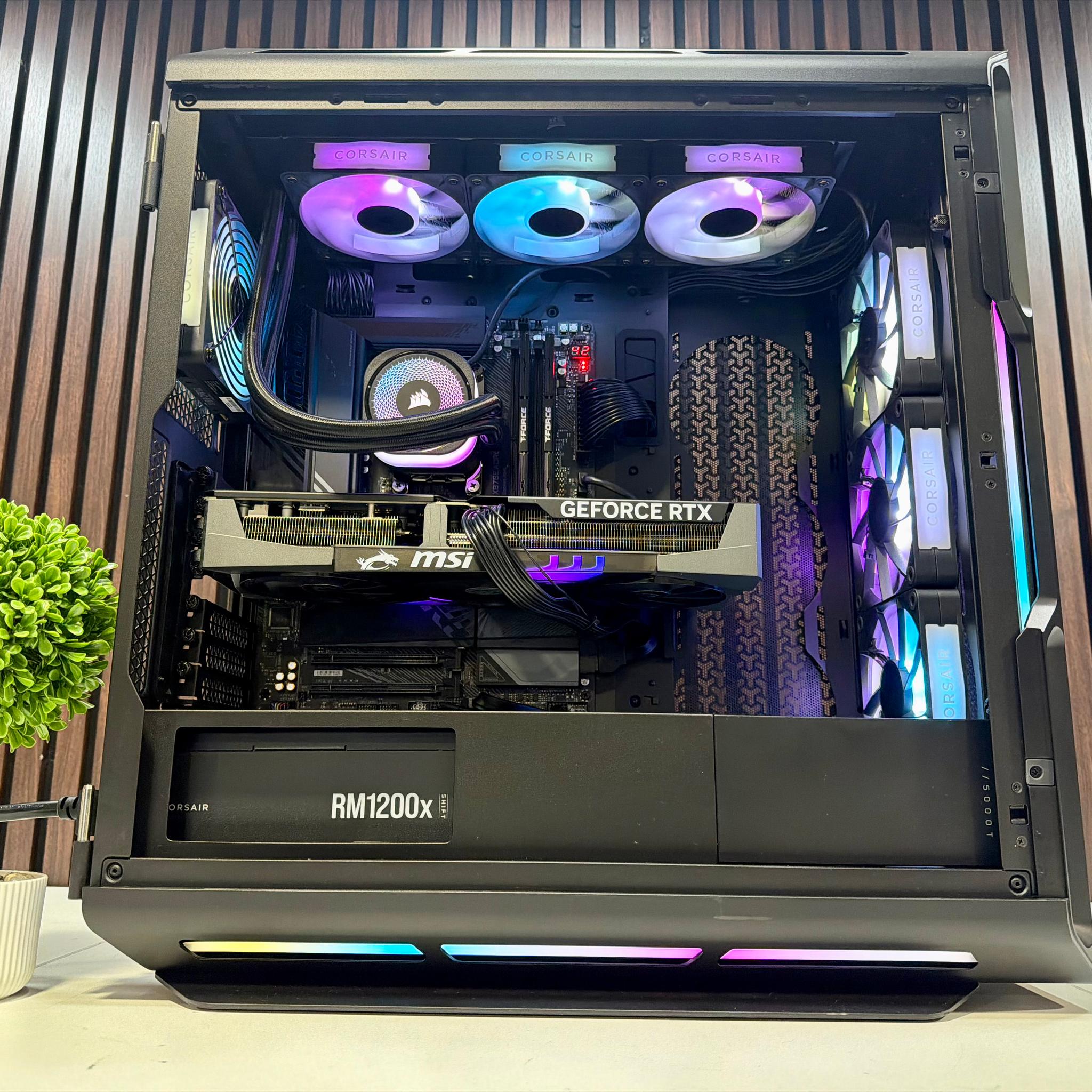 RTX 5080 | Ryzen 9950X3D | 64GB DDR5 | 2TB M.2 | 1200 Watt Gold PSU