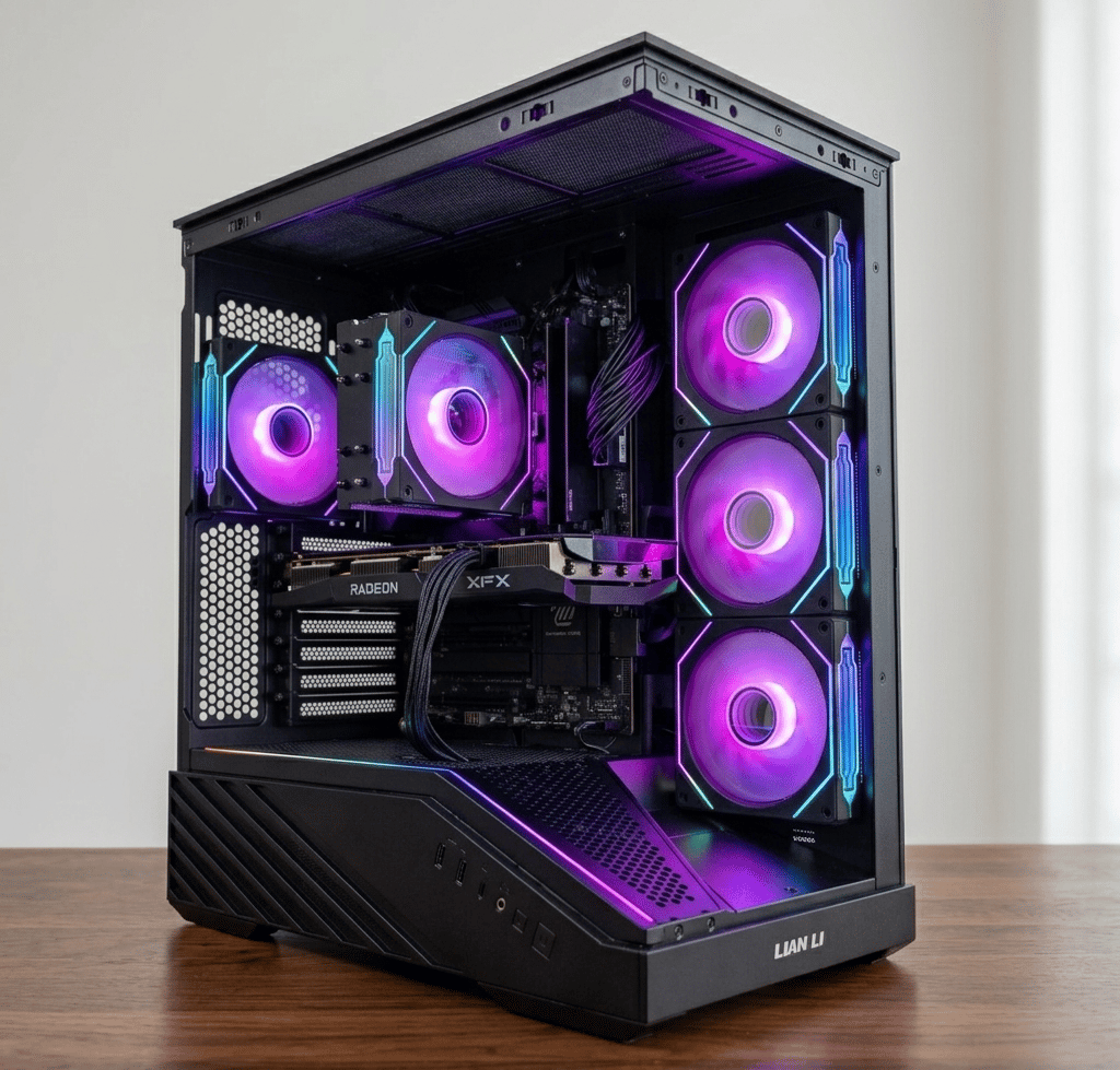 Échelon INVICTUS AM5 - Ryzen 5 7600X, 5060, 16GB DDR5 Dual Channel, 1TB NVME + 1TB HDD, WiFi7