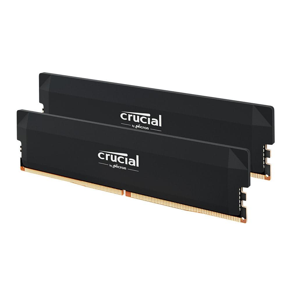 Crucial Pro Overclocking DDR5 RAM 32GB (2 x 16GB) DDR5-6000 PC5-48000 CL36 Desktop Memory Kit