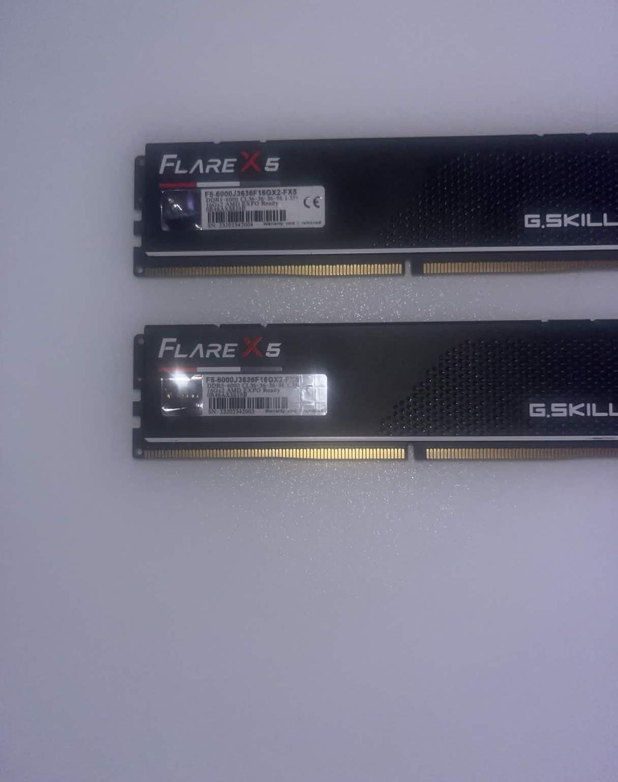 G.Skill Flare X5 DDR5-6000 16GB AMD EXPO Ready (Set of 2)