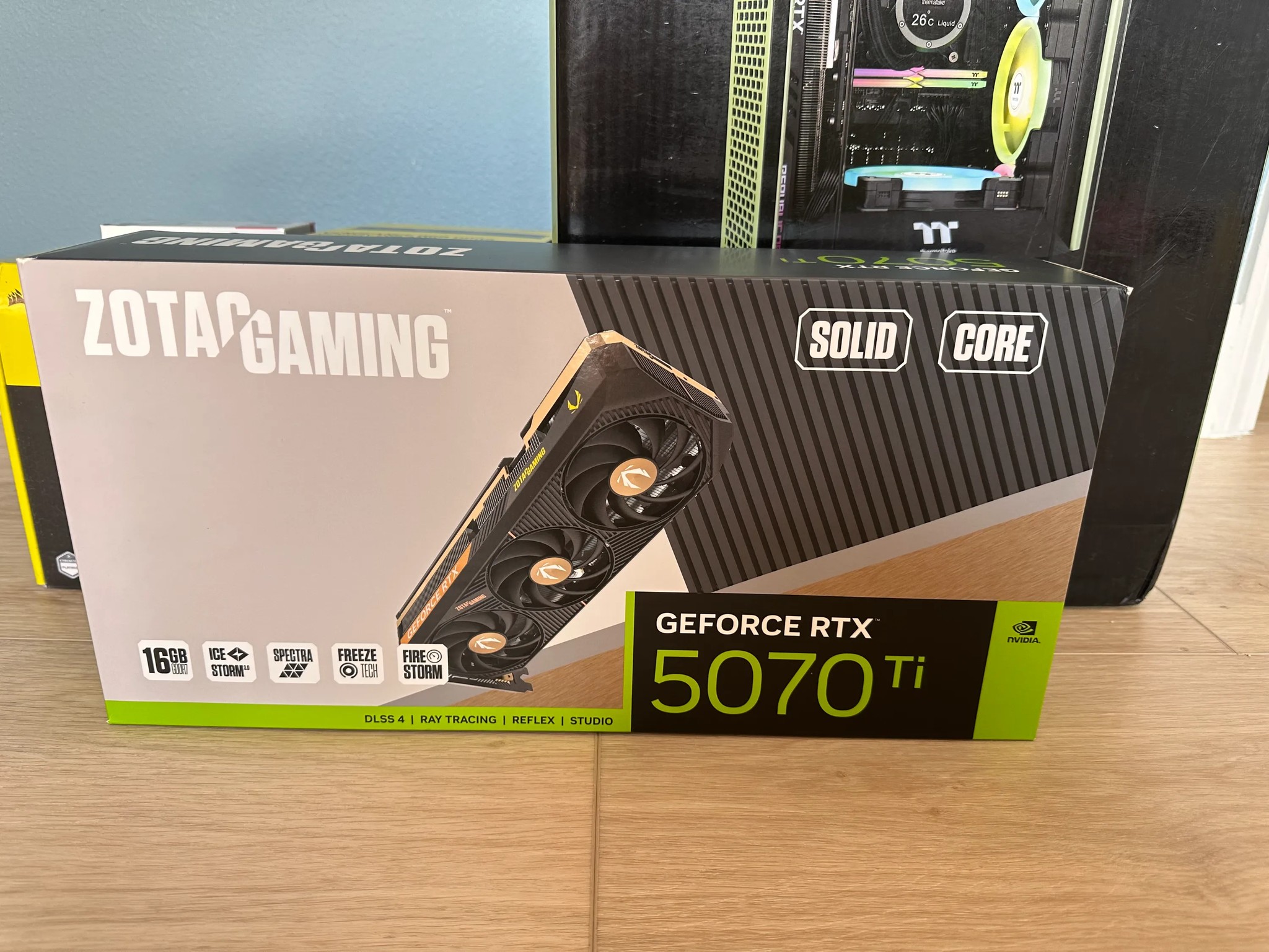 RTX 5070 Ti TOWER 250 HALO THEMED GAMING PC (RYZEN 7 7800X3D, 32GB DDR5 6000)
