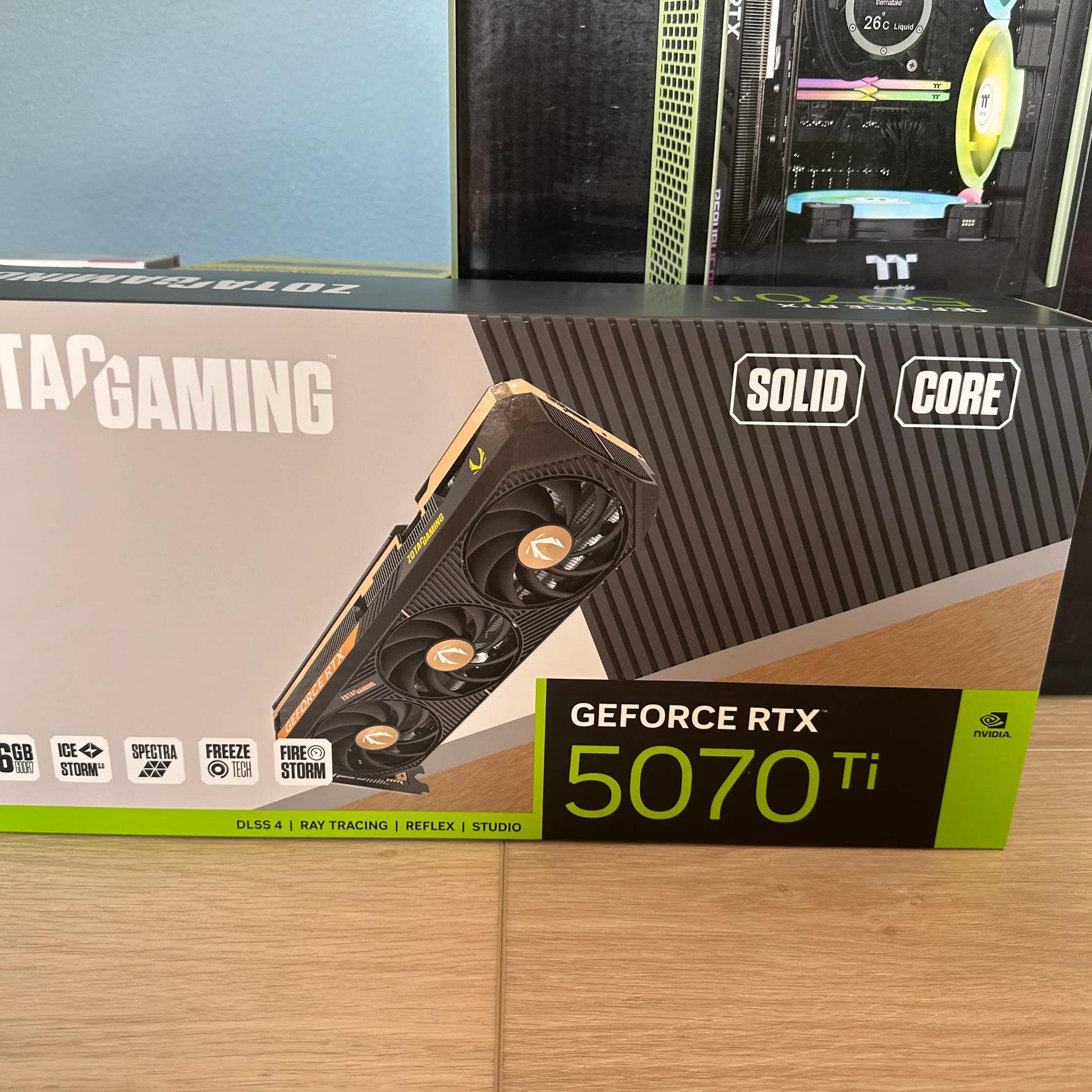 RTX 5070 Ti TOWER 250 HALO THEMED GAMING PC (RYZEN 7 7800X3D, 32GB DDR5 6000)