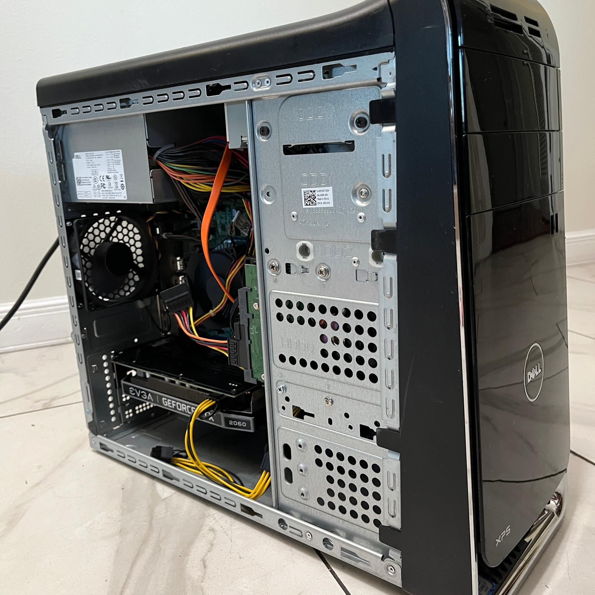 NVIDIA RTX 2060, Intel i7-6700, 16GB RAM, 750 GB Storage - Dell Gaming PC w/Wi-Fi, BT