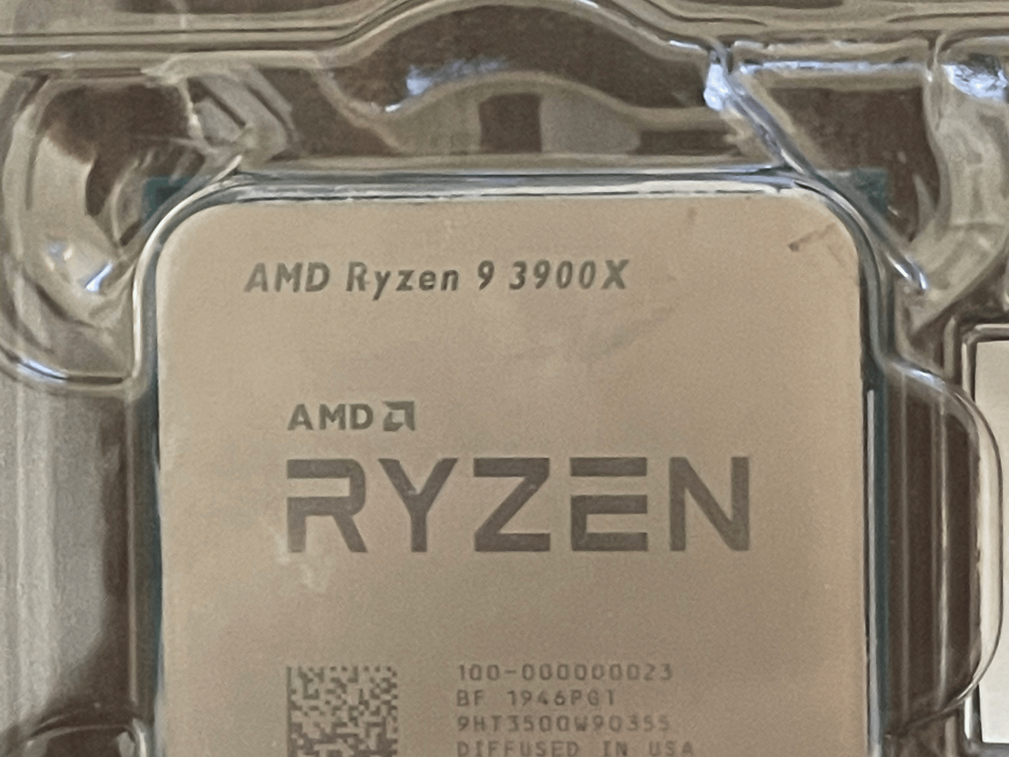 Ryzen 9 3900X 12 Core/24 Thread