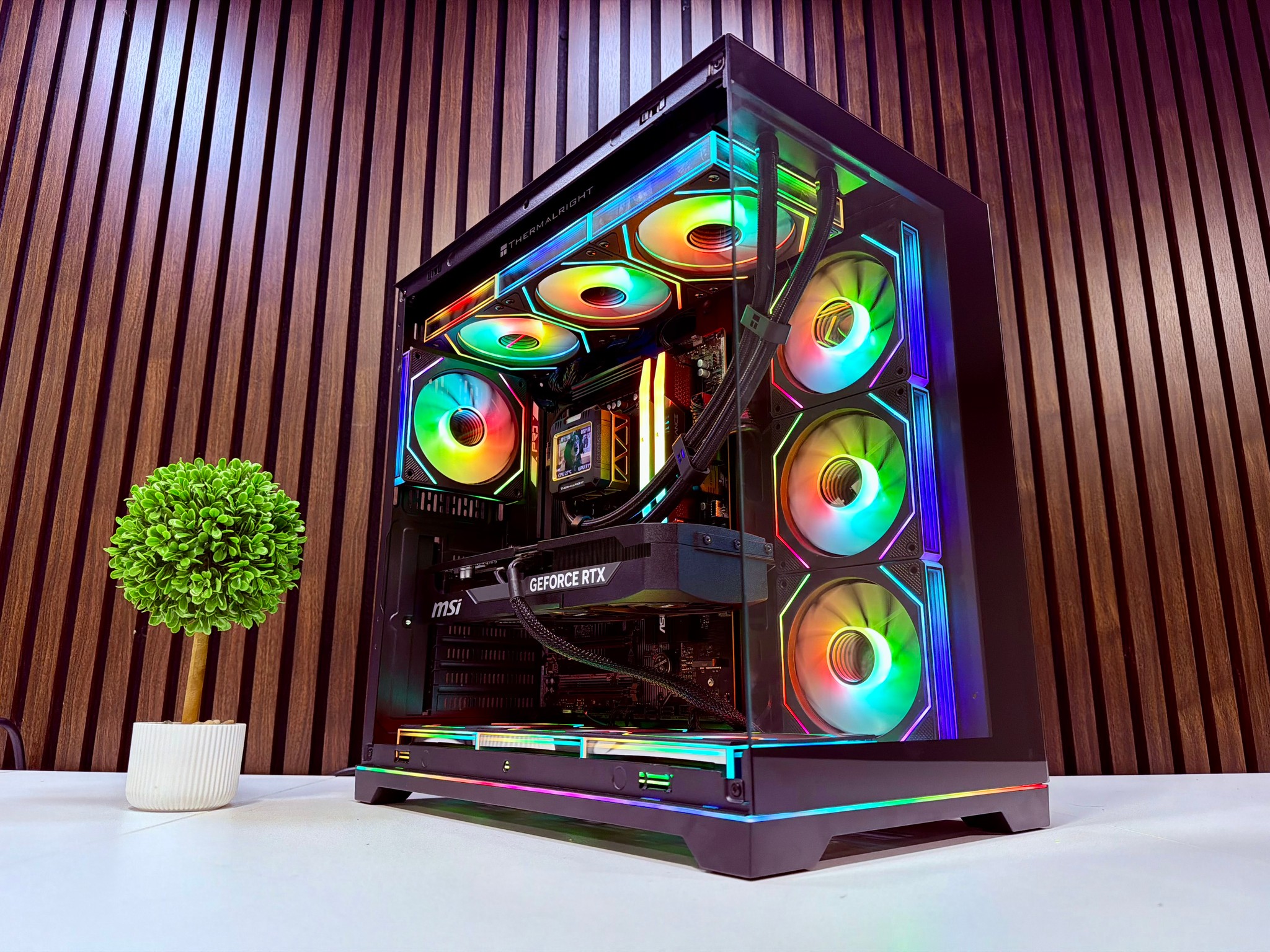 RTX 5080| Ryzen 9850X3D | 32GB DDR5 | 2TB M.2 | 1000W Gold PSU | LCD AIO | Windows 11 Pro