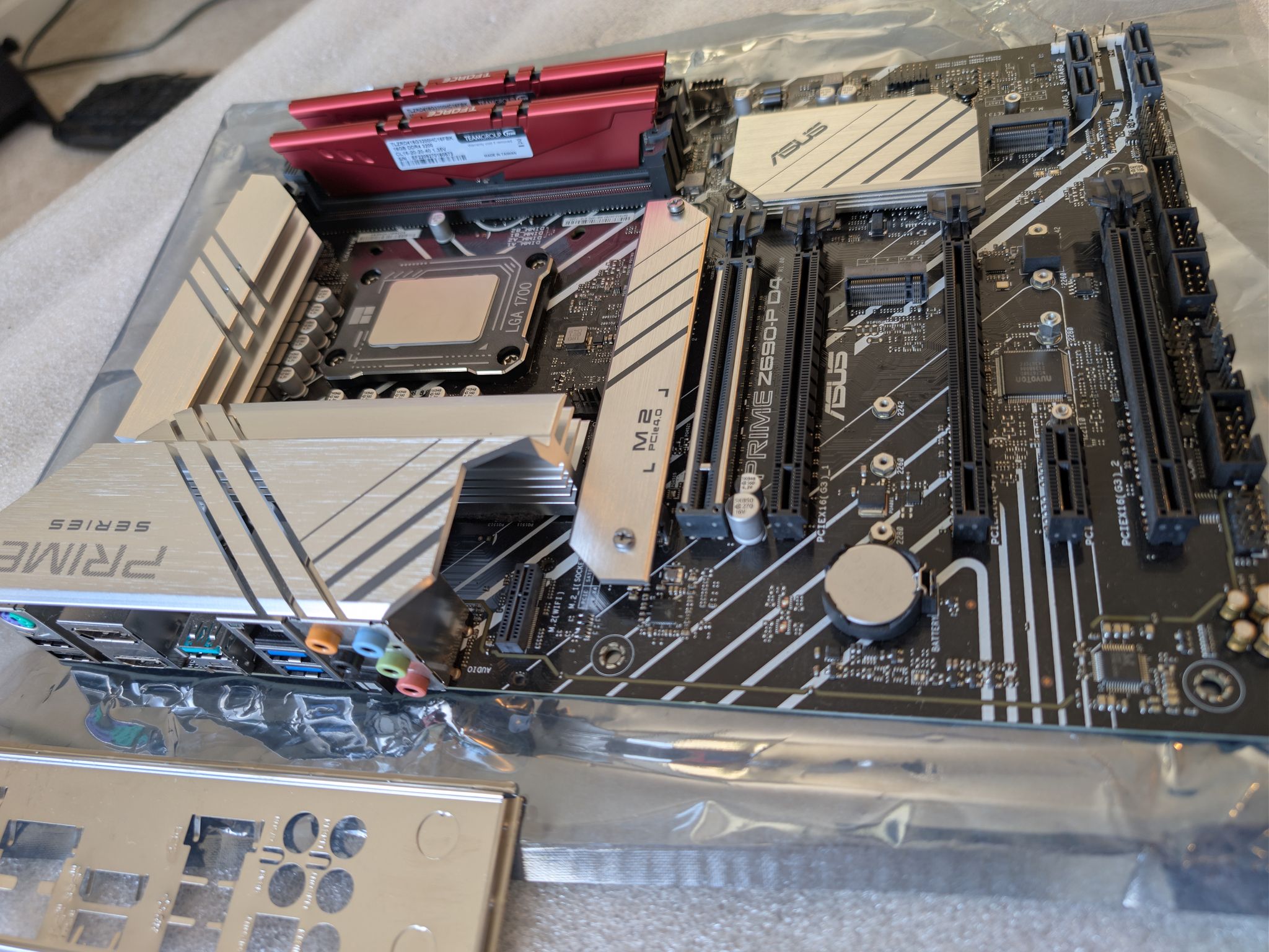 Intel i9-12900KS + ASUS Z690 + 32GB DDR4 + WiFi 6E- Ready to Build Combo - King of Alder Lake