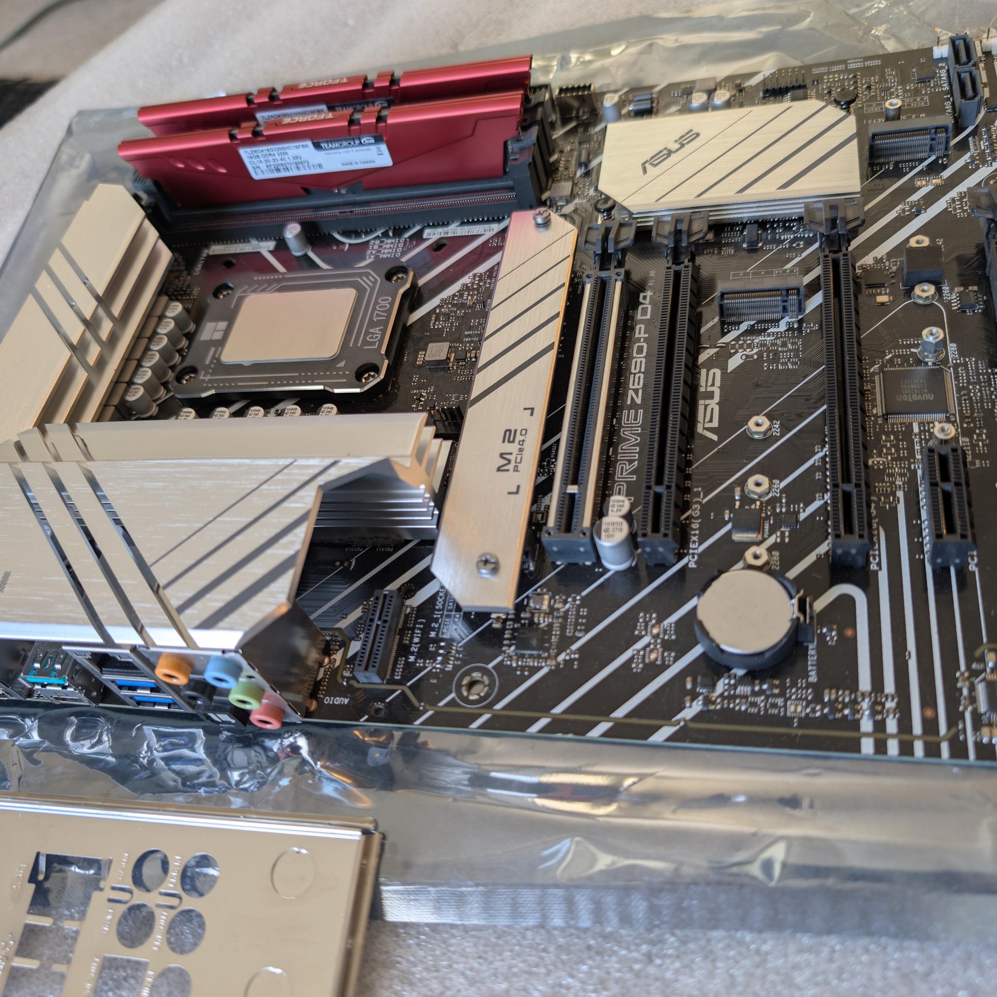 Intel i9-12900KS + ASUS Z690 + 32GB DDR4 + WiFi 6E- Ready to Build Combo - King of Alder Lake