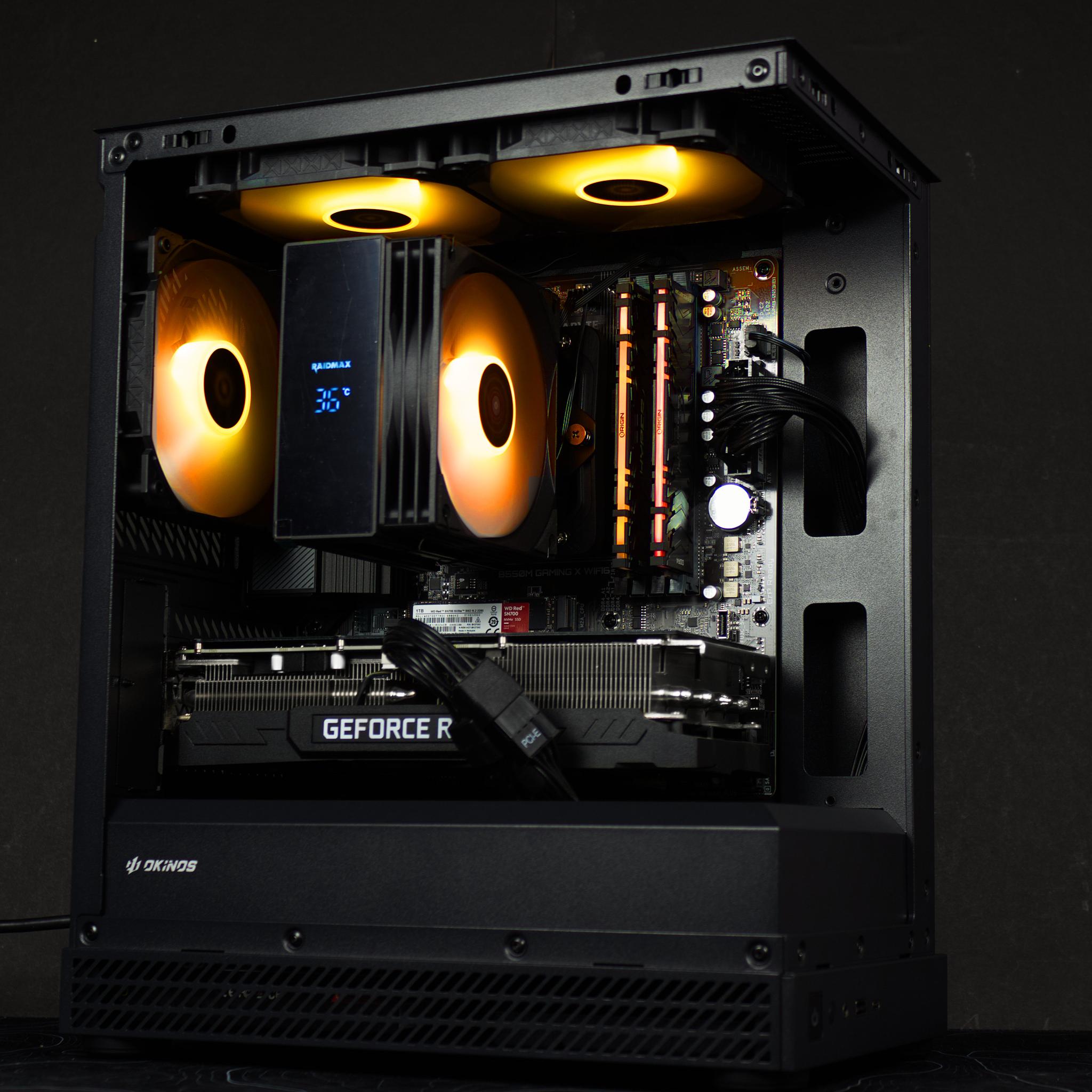 ⚡ Ryzen 5 3600 / RTX 3070 / 16GB DDR4 / 1TB SSD / Gaming PC