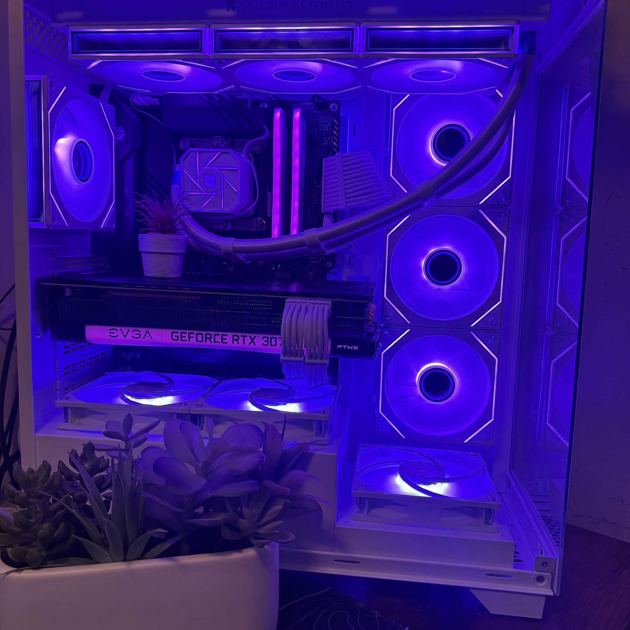 🤍 White/Black "Panda" High End PC 🖤 - Intel i9 | RTX 3070 Ti | 32GB DDR4 3600 | 1TB Samsung SSD