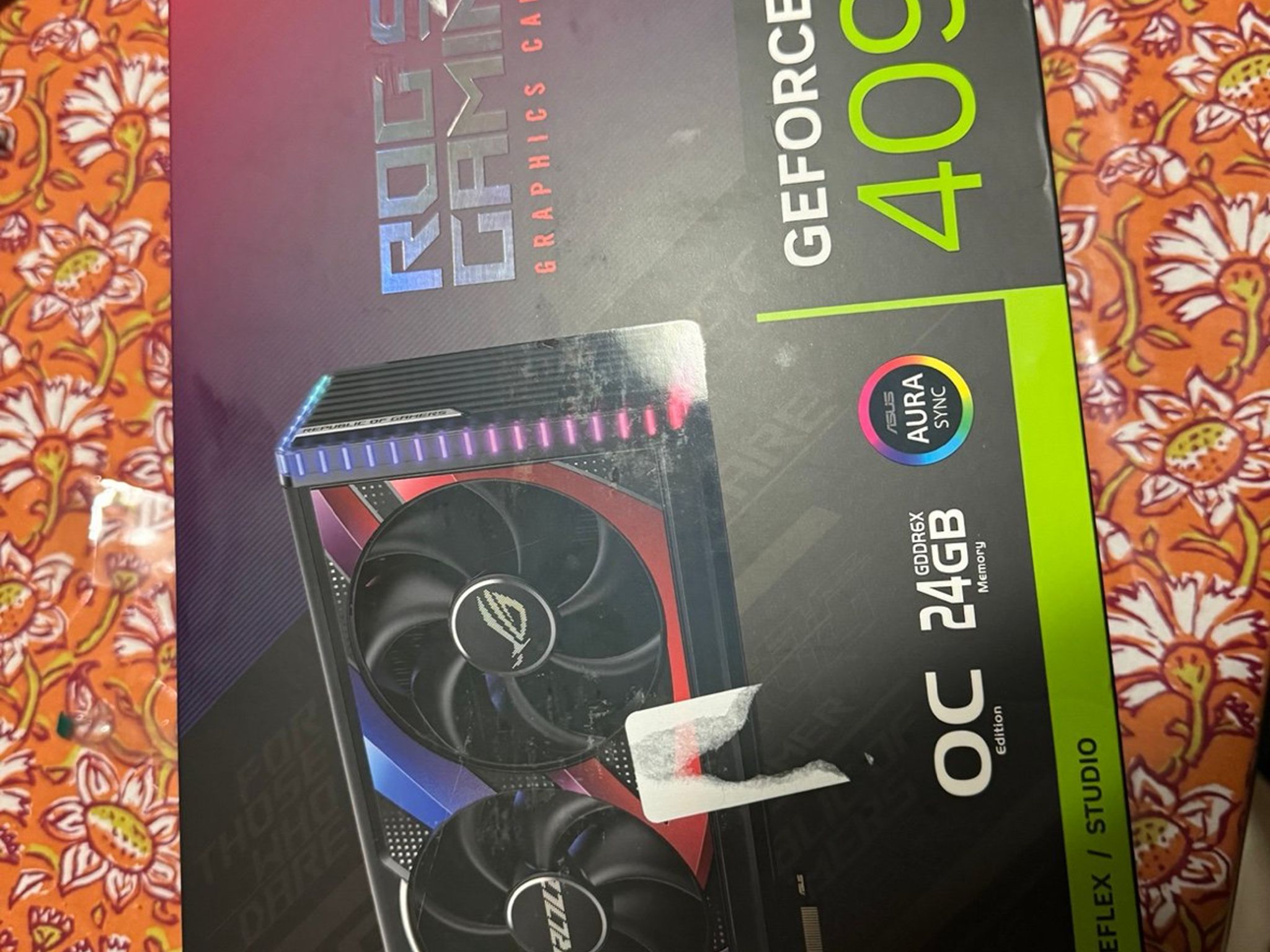 ❄️ WHITE ASUS ROG STRIX 4090 ❄️ ⚠️ HARD TO FIND GPU ⚠️