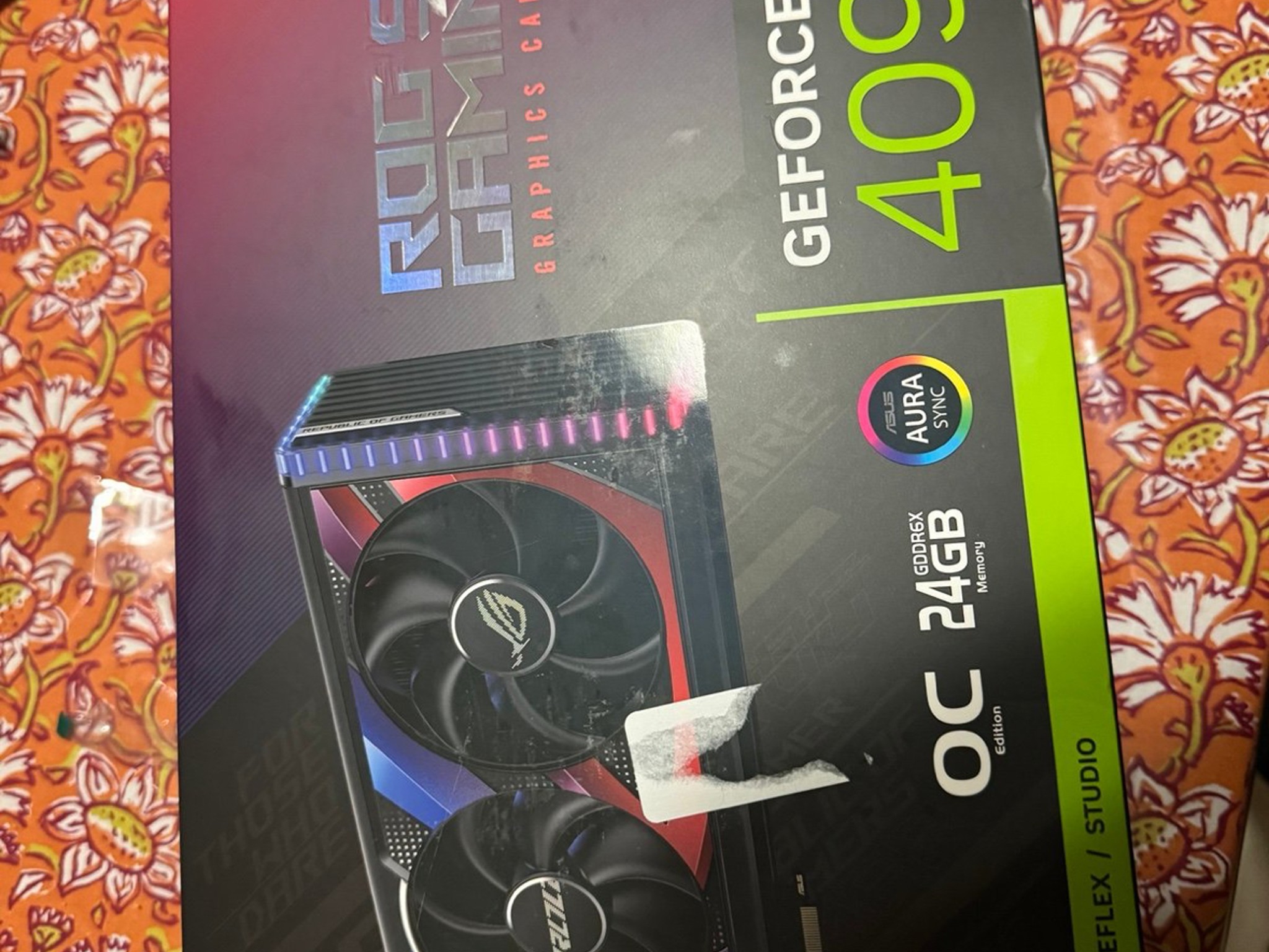 ❄️ WHITE ASUS ROG STRIX 4090 ❄️ ⚠️ HARD TO FIND GPU ⚠️