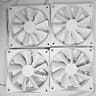 120mm White NZXT Computer Case Fans (Pack of 4)