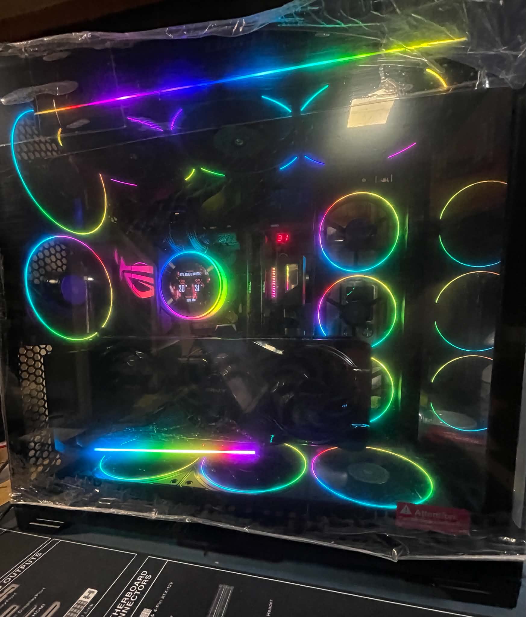 GeForce RTX 5070 Ti Custom Gaming PC - Core i9-14900F, 1TB NVMe SSD