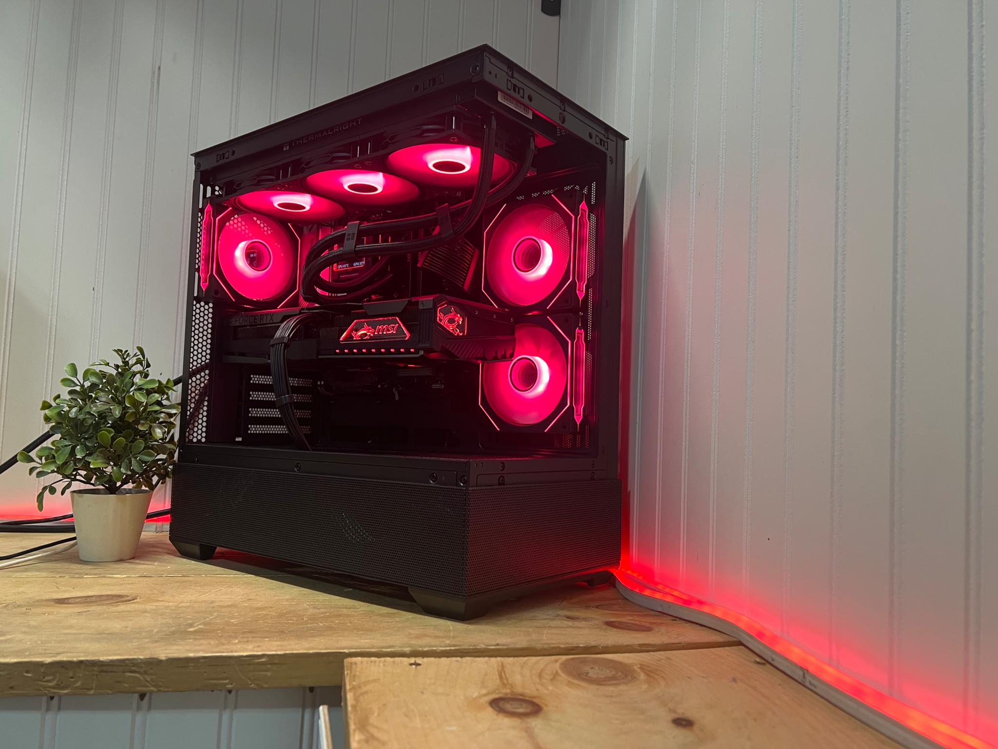 🌑DARK WEB🌑 7600x/32g ddr5/2tb Nvme/5070/850w A Tier Psu