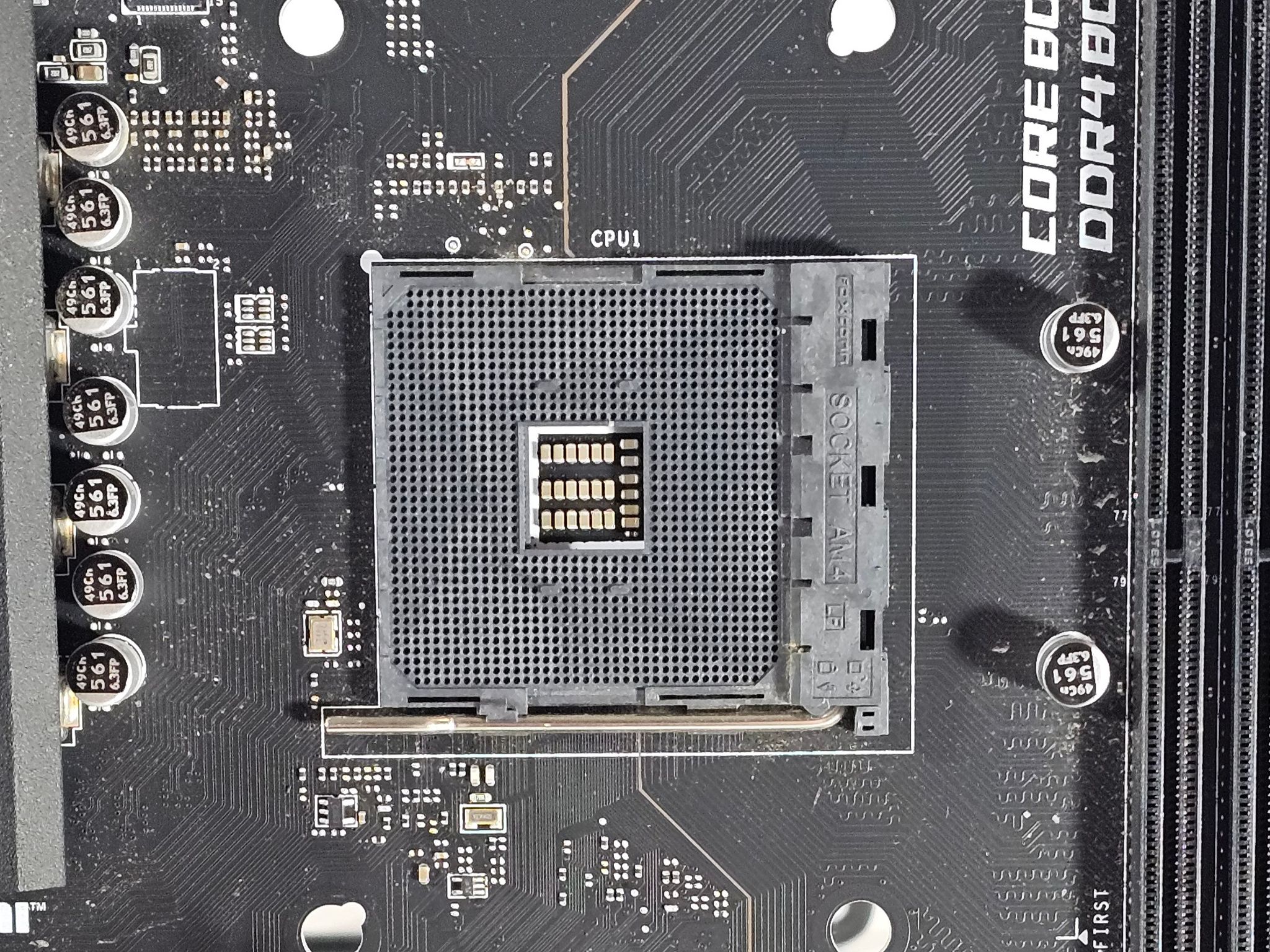 FOR PARTS ONLY: MSI B550M PRO B550M-VC WIFI AMD AM4 DDR4 mATX Motherboard