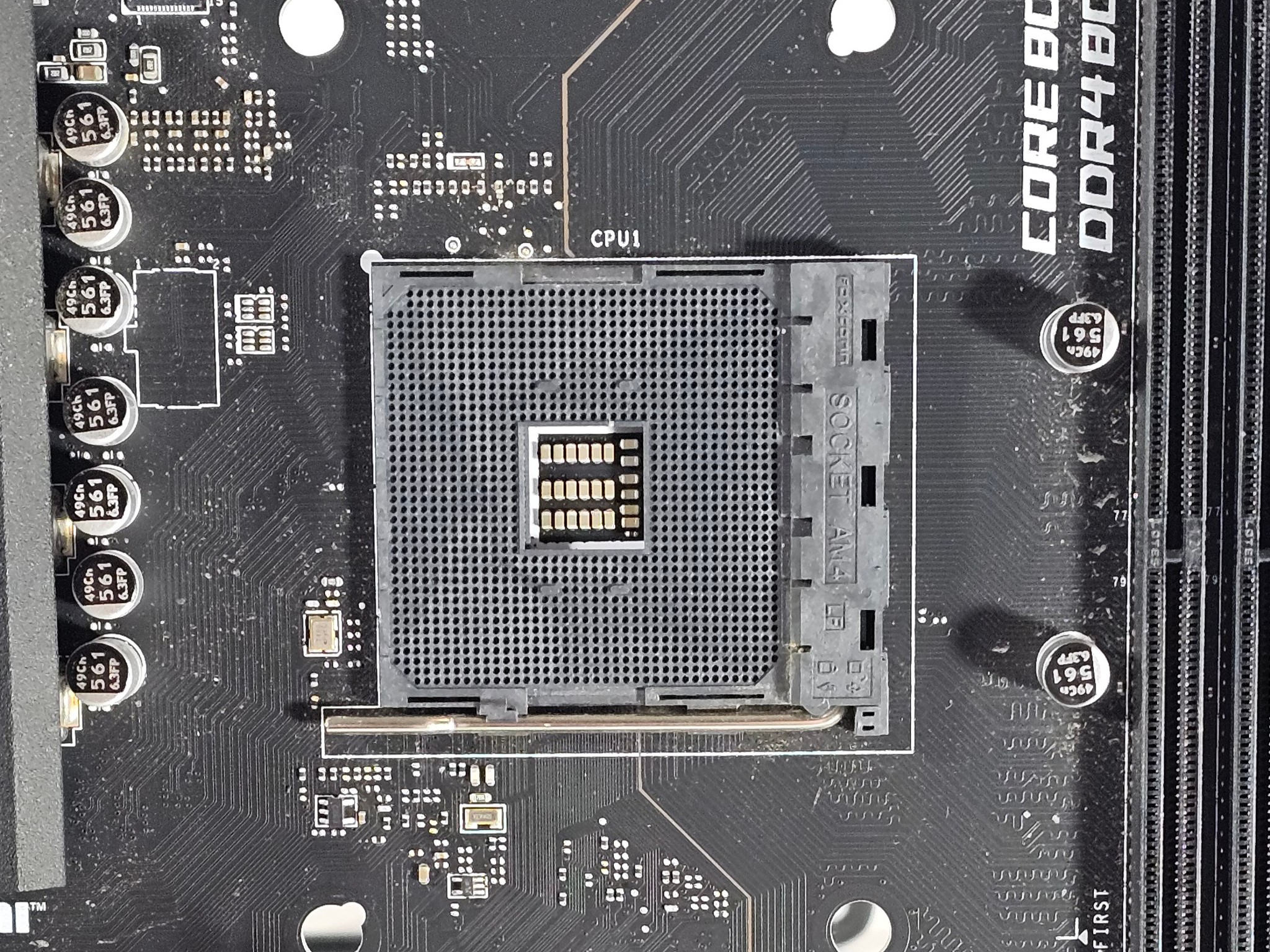 FOR PARTS ONLY: MSI B550M PRO B550M-VC WIFI AMD AM4 DDR4 mATX Motherboard