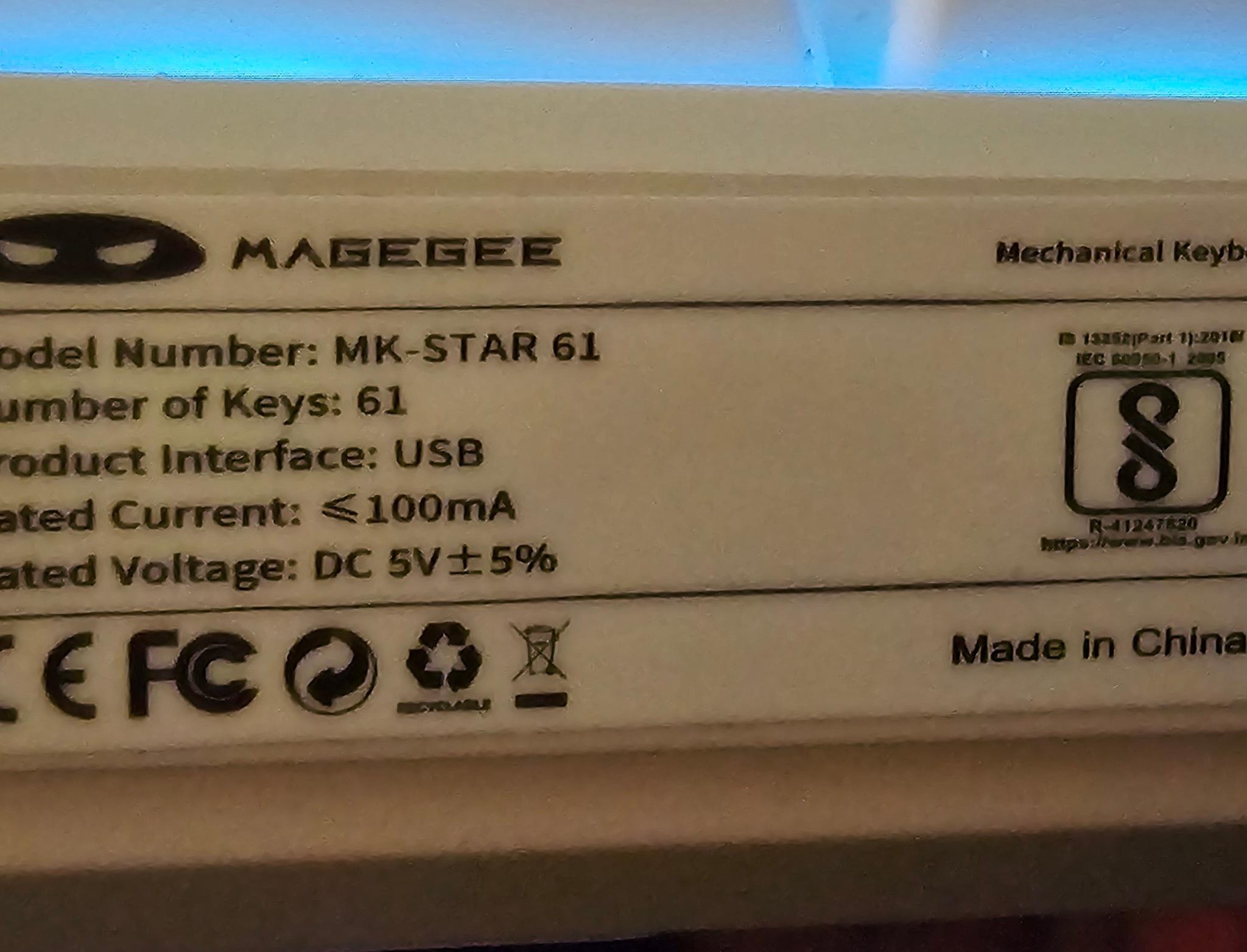 Magegee MK-Star 61