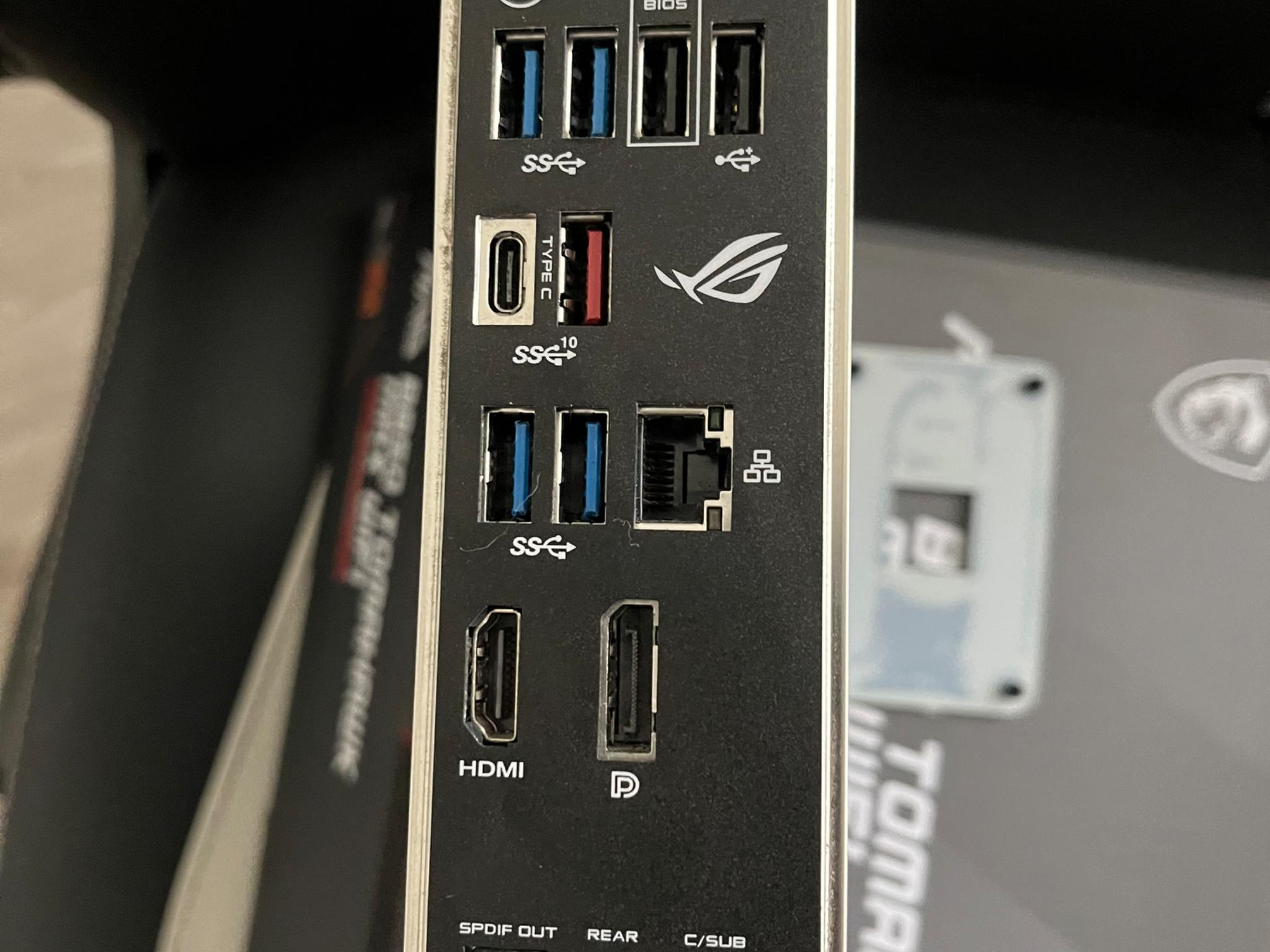 B550 F strix gaming motherboard ATX