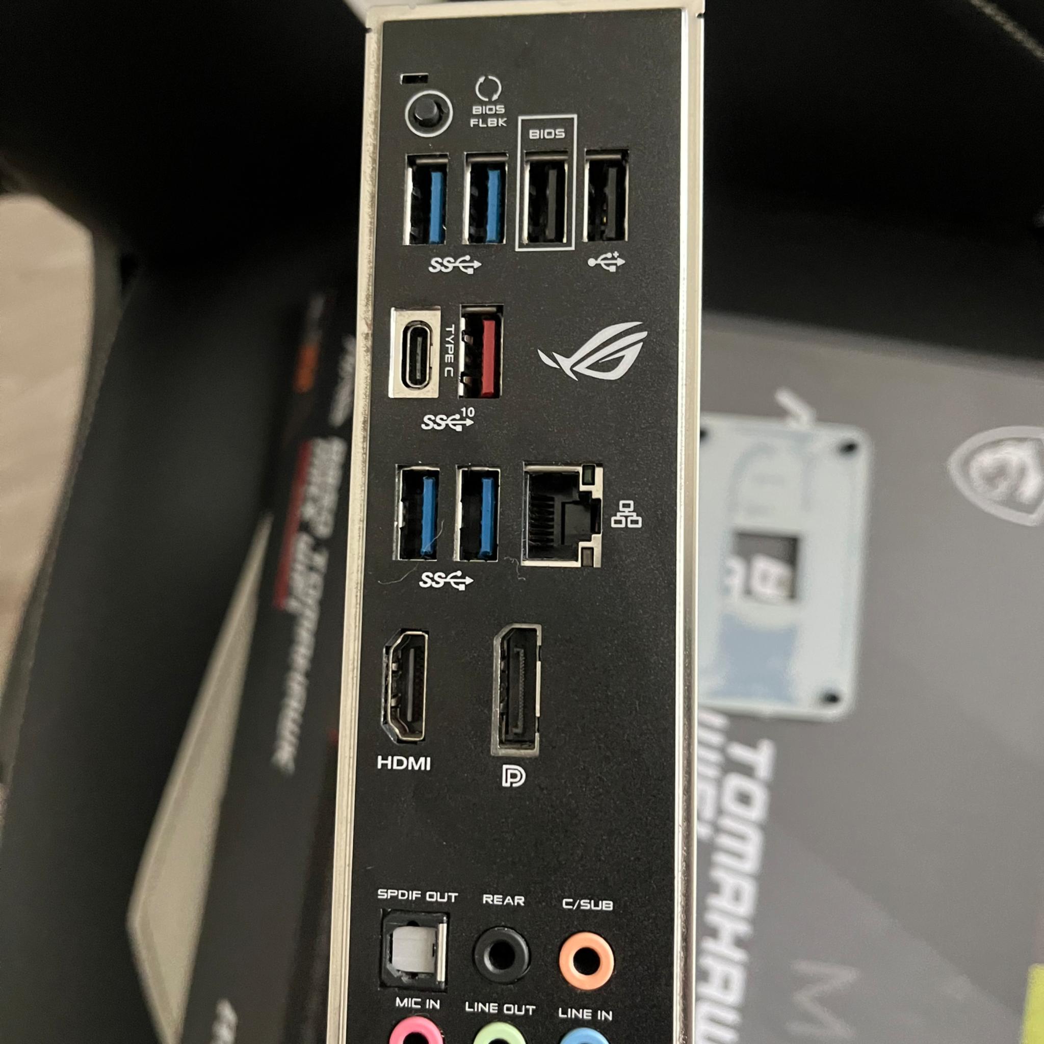 B550 F strix gaming motherboard ATX