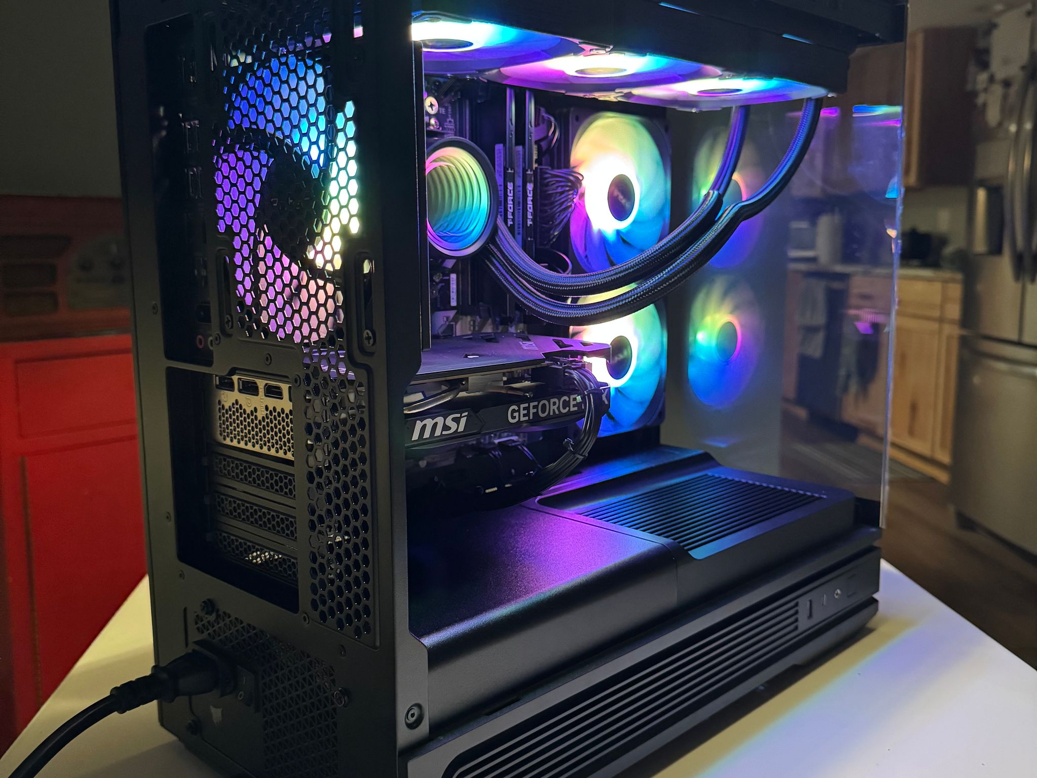 Dark Apex  | Custom Gaming PC | RTX 4060  - R5 7600X - 16GB Ram - 1TB Nvme