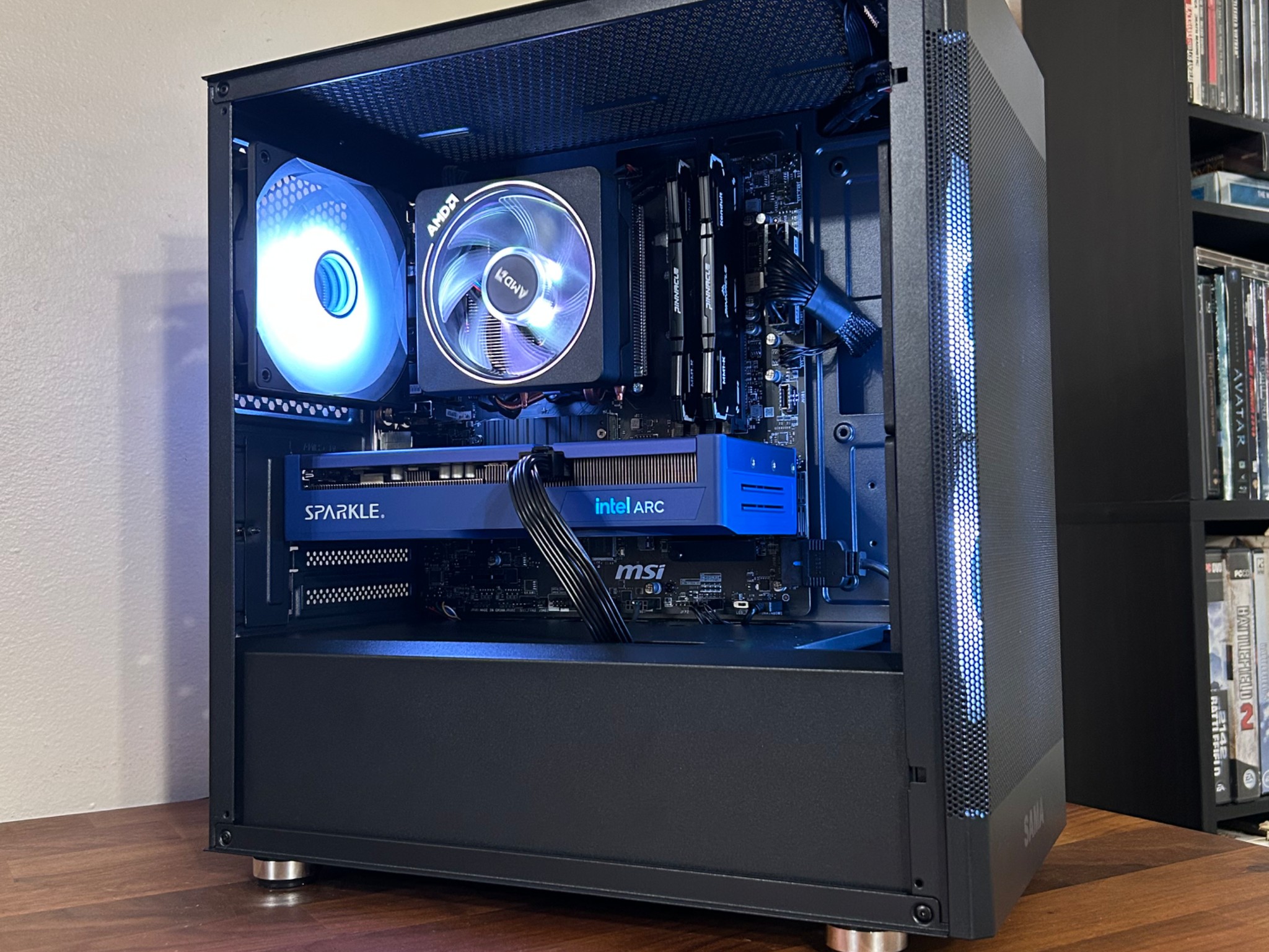 ARC B570 10GB  | Ryzen 5 5500 | 32GB DDR4 | 1TB SSD | The ARC Sentry