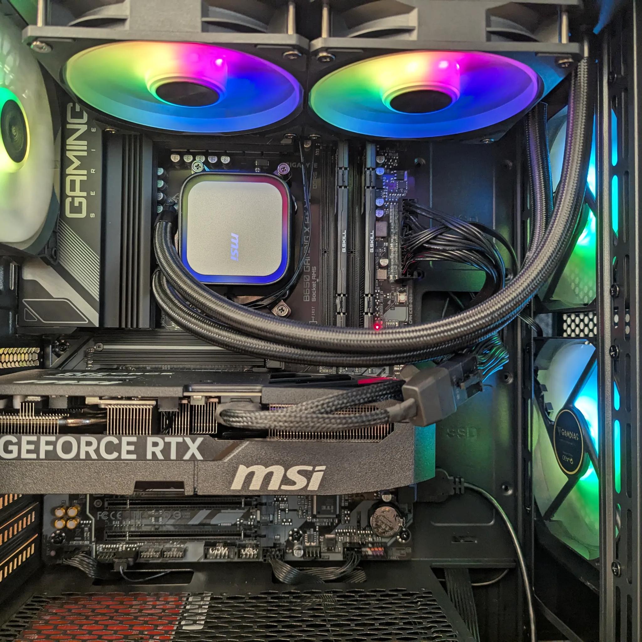🖤 Ignysa – Sleek RTX 5070 Gaming Rig | 7700 + DDR5 + NVMe Gen4 ⚙️🔥
