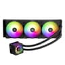 ENERMAX LIQMAXFLO 360 ARGB AIO CPU Liquid Cooler - 60mm VRM Fan - 400W TDP - 38mm Thick Radiator