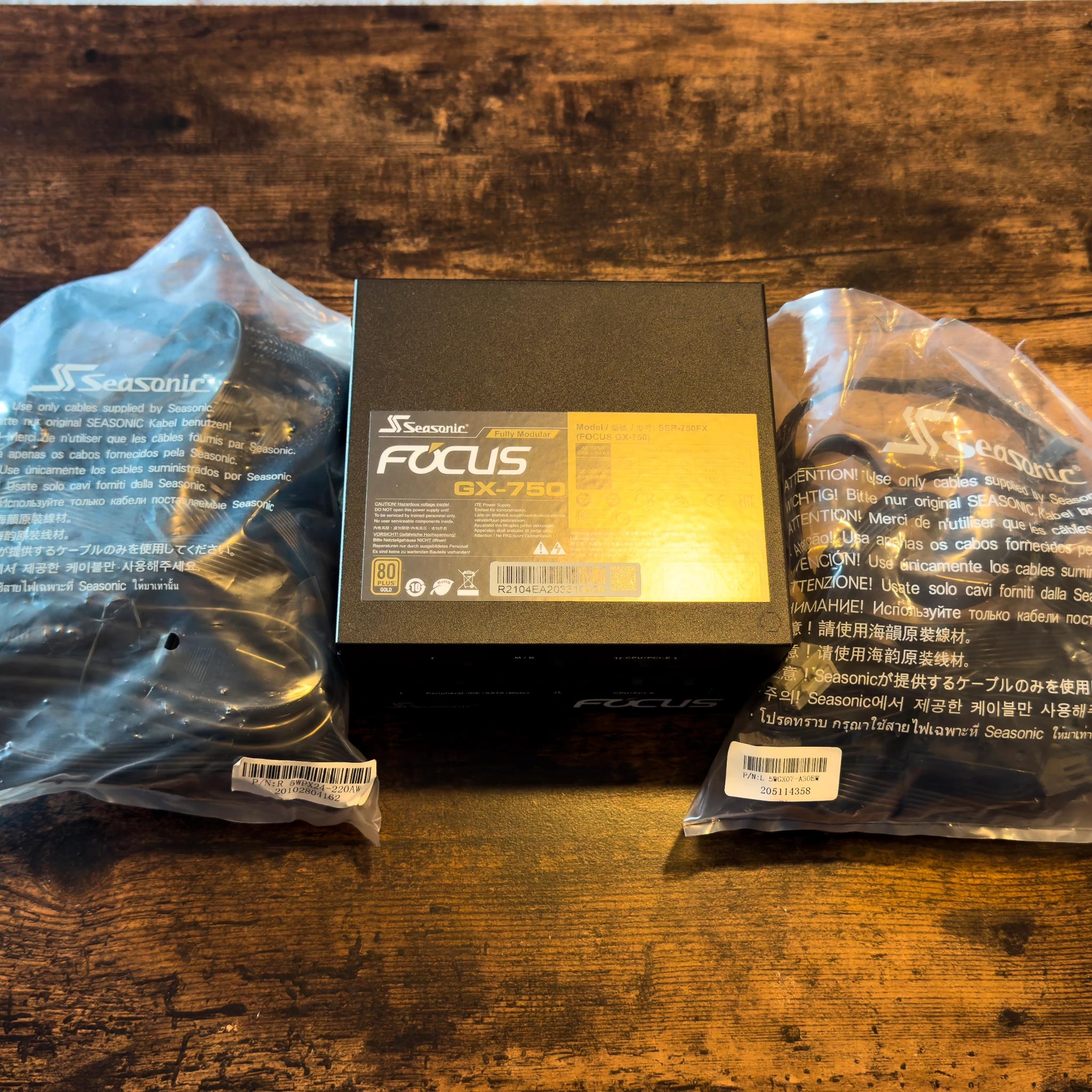 Seasonic Focus GX-750 SSR-750FX Power Supply