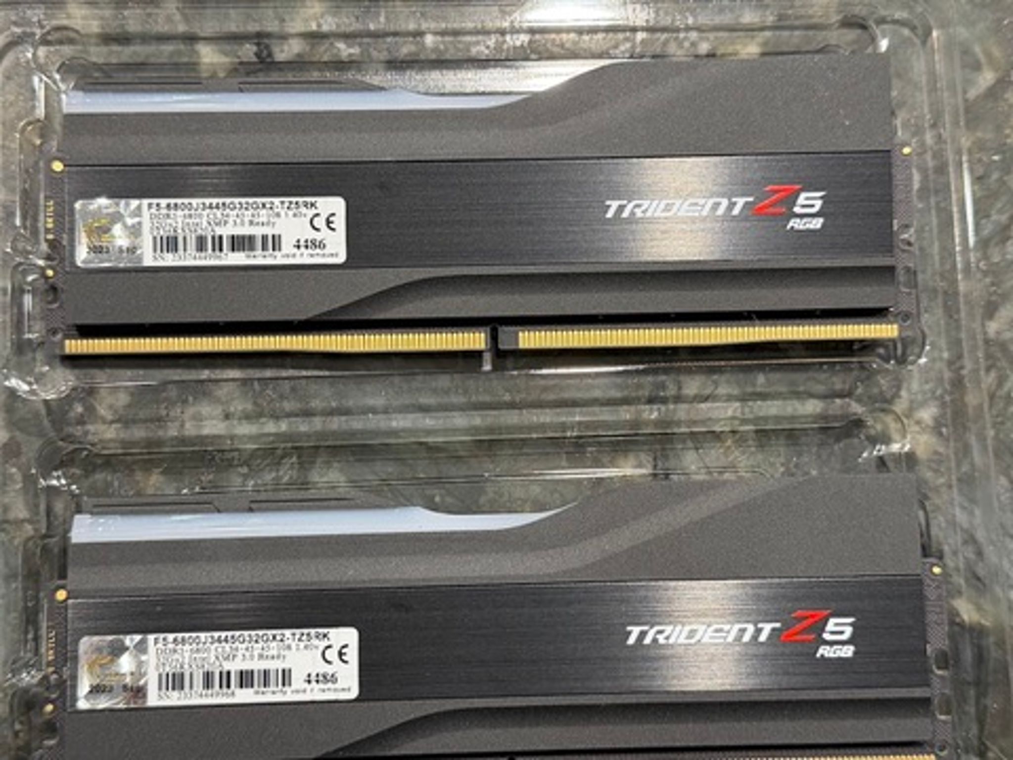 G.Skill Trident Z5 RGB Series DDR RAM (Intel XMP 3.0) 64 GB (2x32GB) Up to 6800MT/s CL34-45-45-108