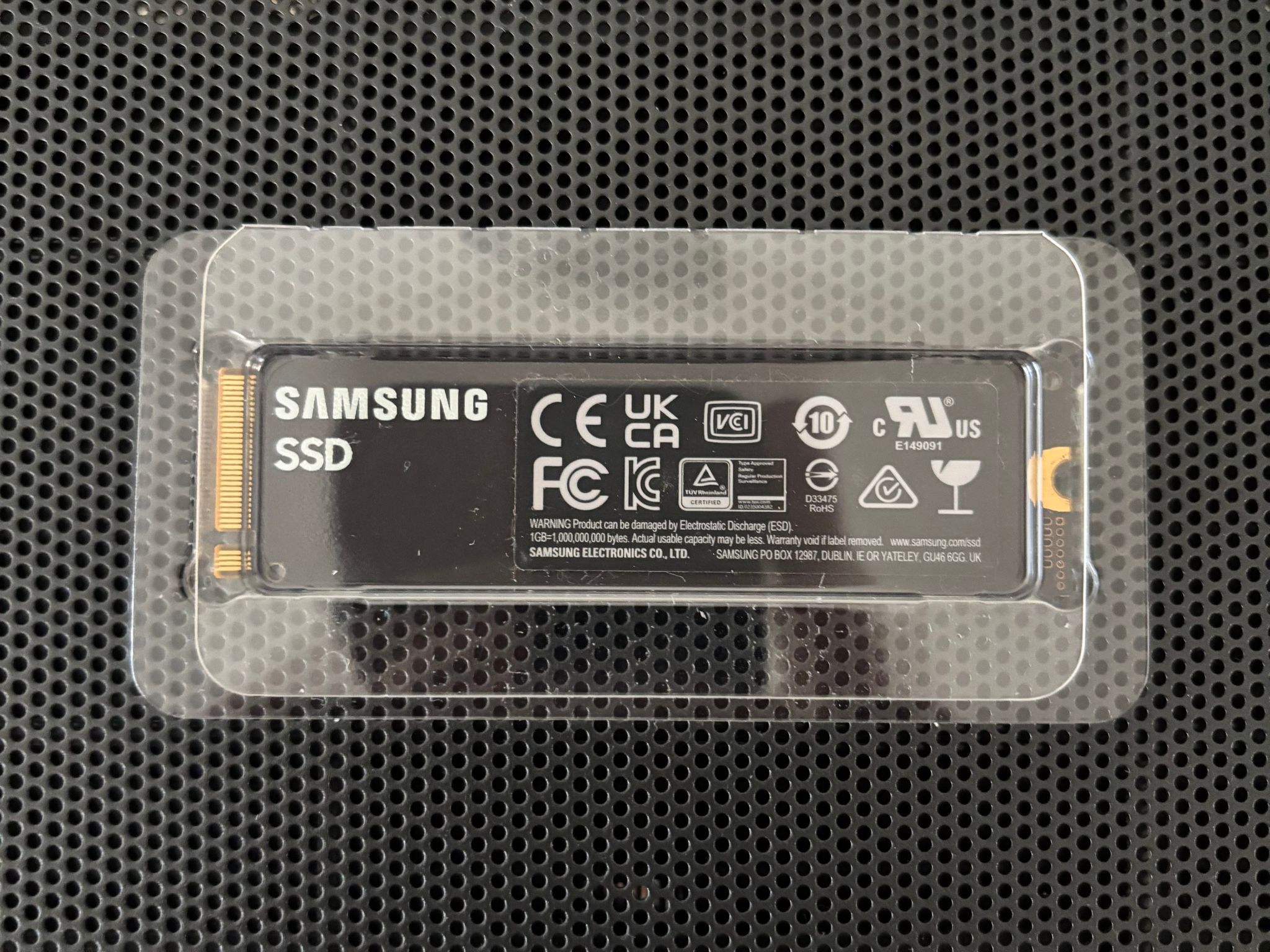 Samsung 1TB 970 EVO PLUS nvme ssd