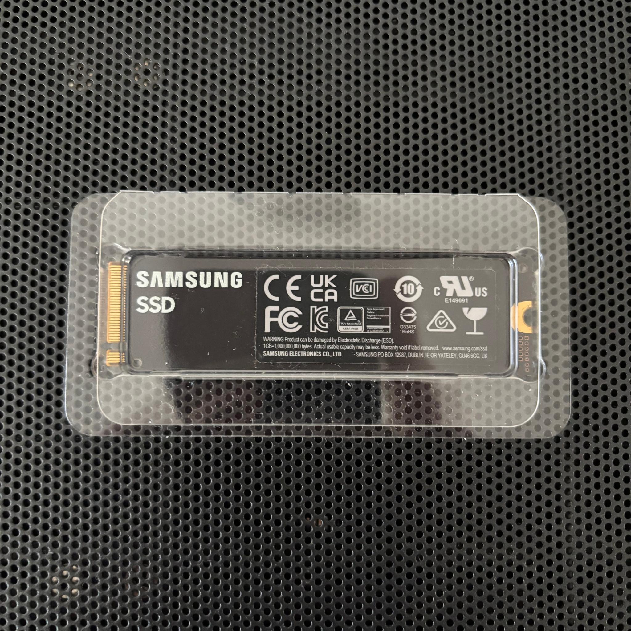 Samsung 1TB 970 EVO PLUS nvme ssd