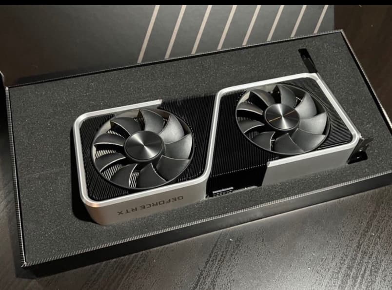 GeForce NVIDIA RTX 3060 Ti Founders Edition 8GB GDDR6 Graphics Card