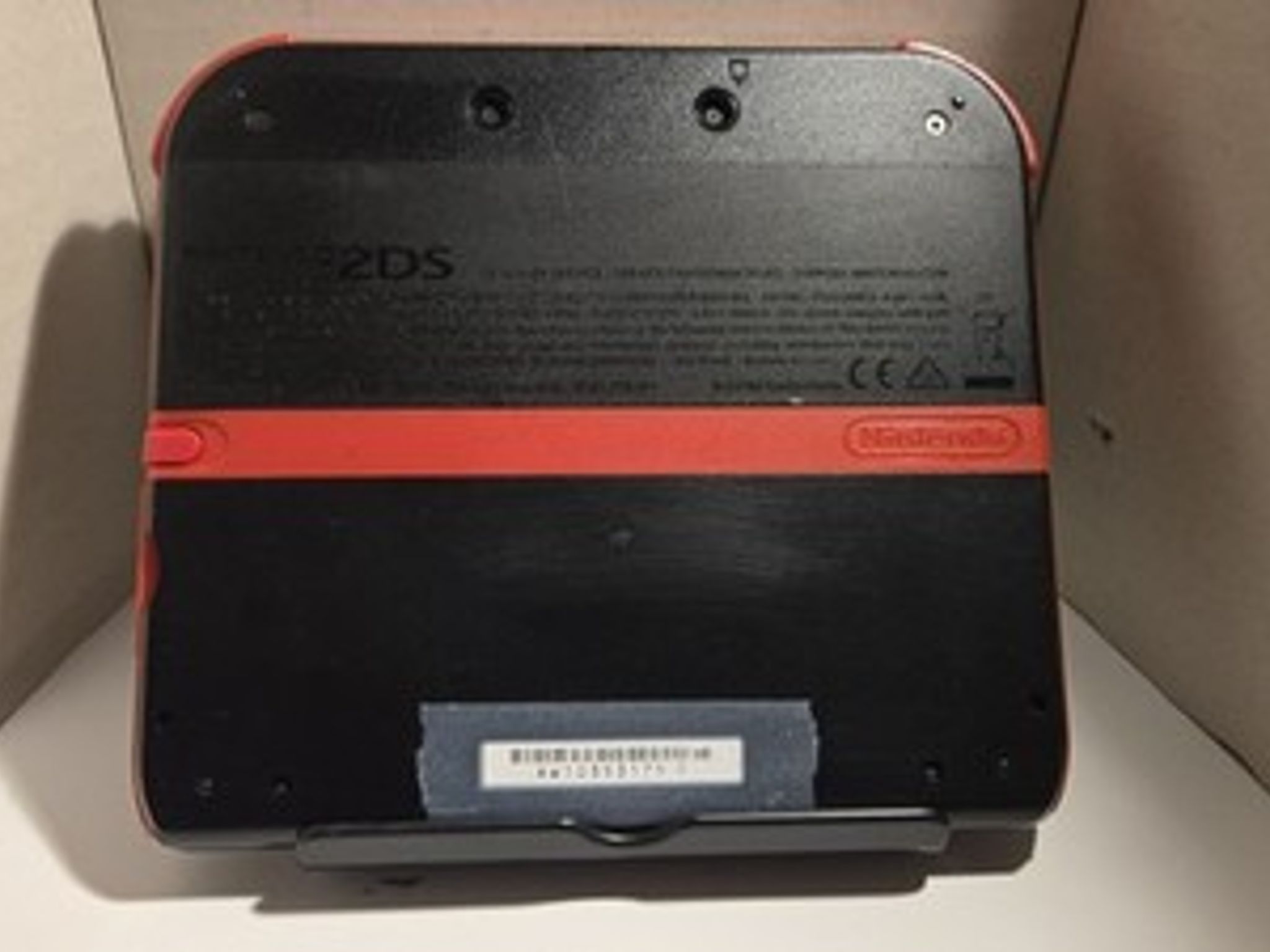 CUSTOM USED Nintendo 2DS Black/Red Handheld Console, Yo-Kai Watch Edition
