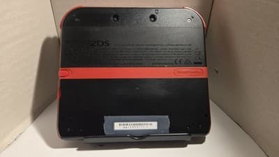 CUSTOM USED Nintendo 2DS Black/Red Handheld Console, Yo-Kai Watch Edition